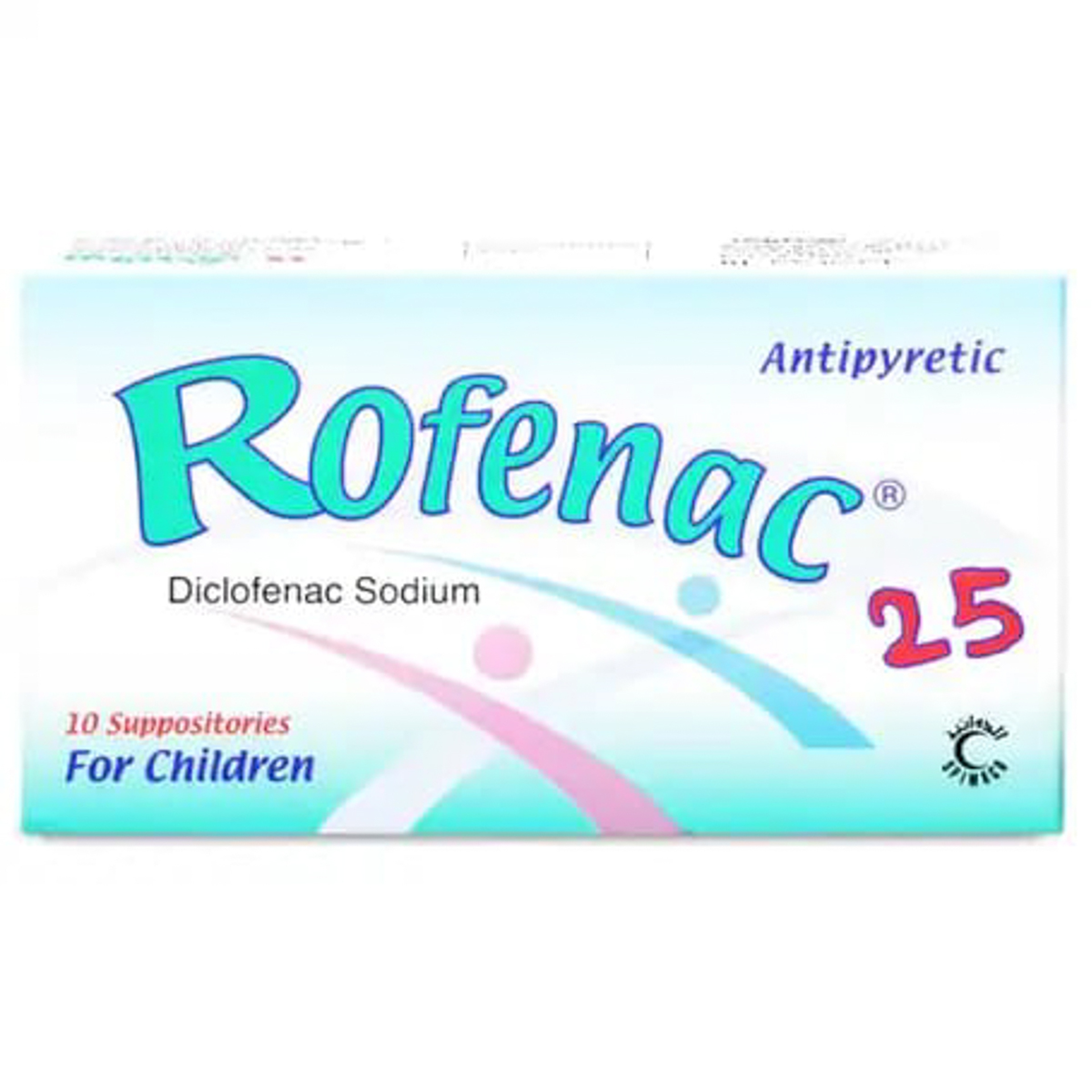 Rofenac 25 Mg Antipyretic For Children - 10 Suppositories