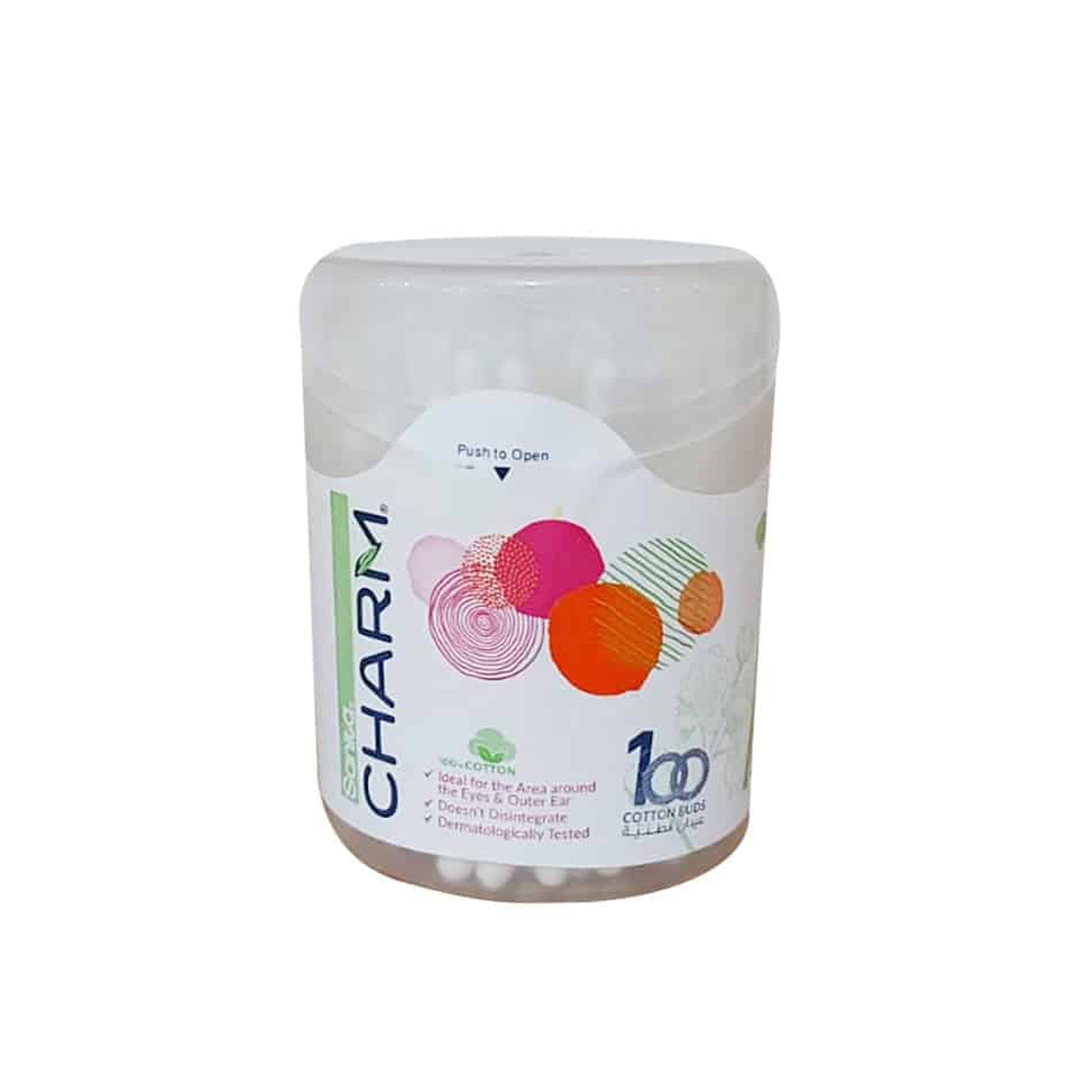 سانيتا شارم قطن أذن - ١٠٠ قطعه