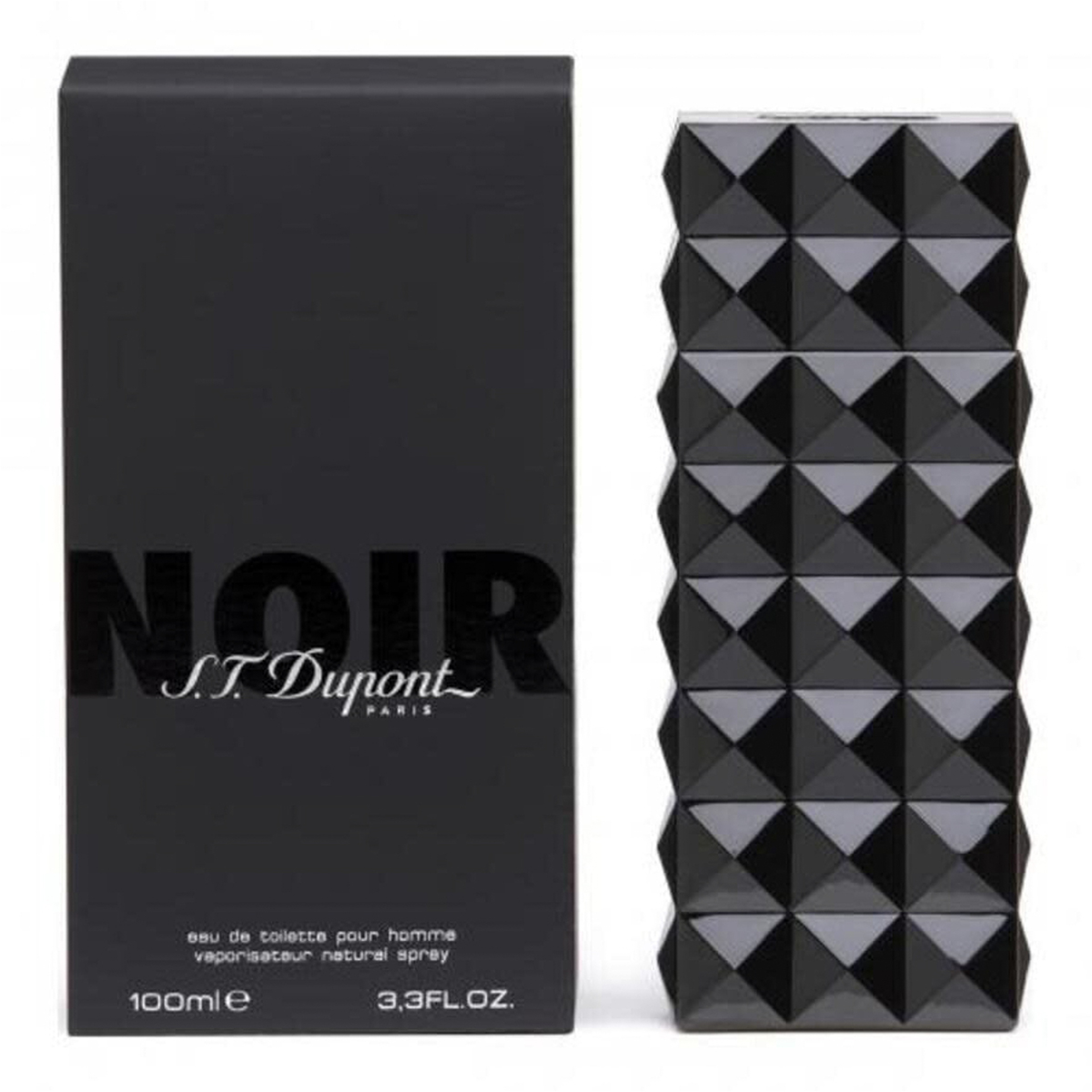 S.T. Dupont Noir Pour Homme Eau De Toilette For Men - 100 Ml