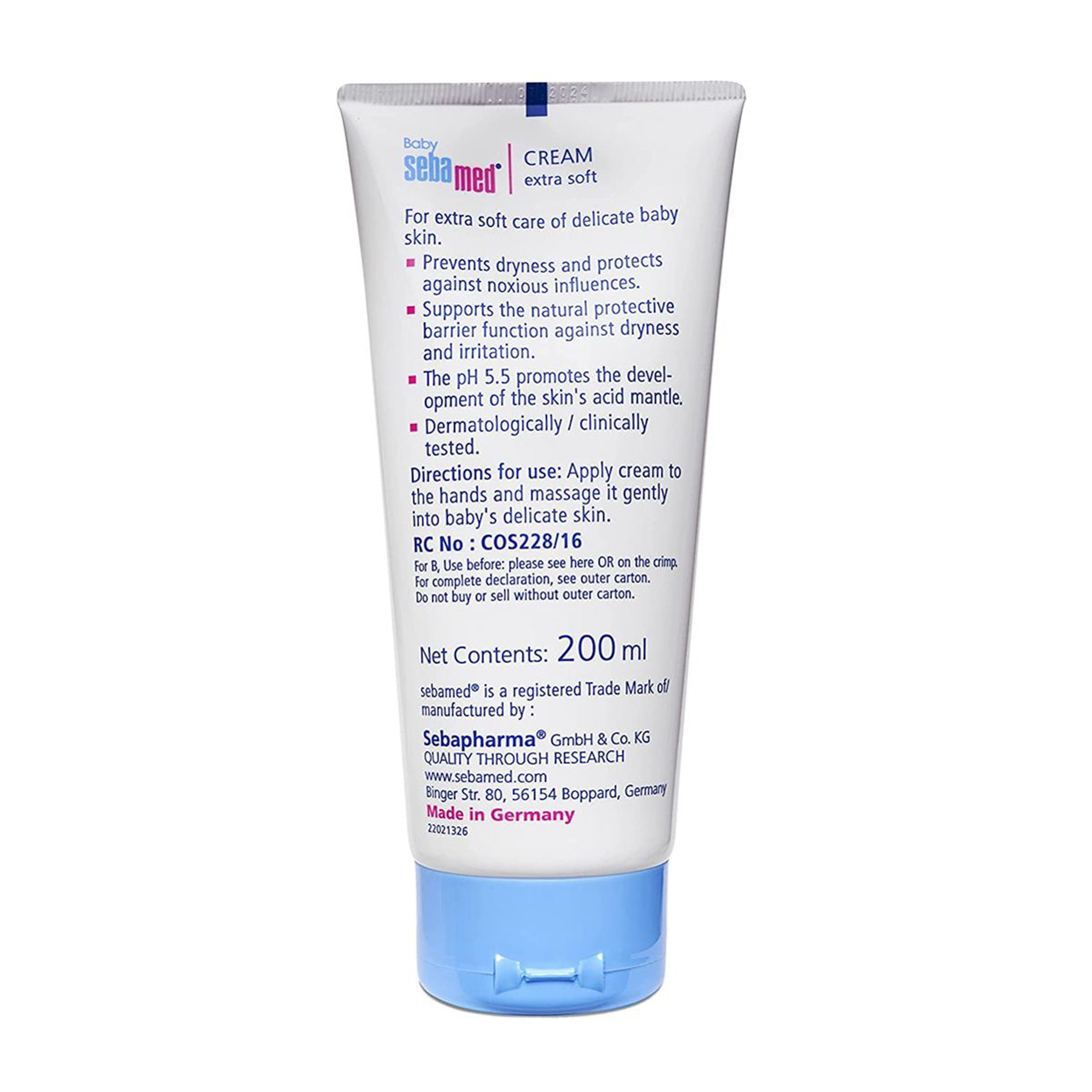 Sebamed Baby Extra Soft Cream