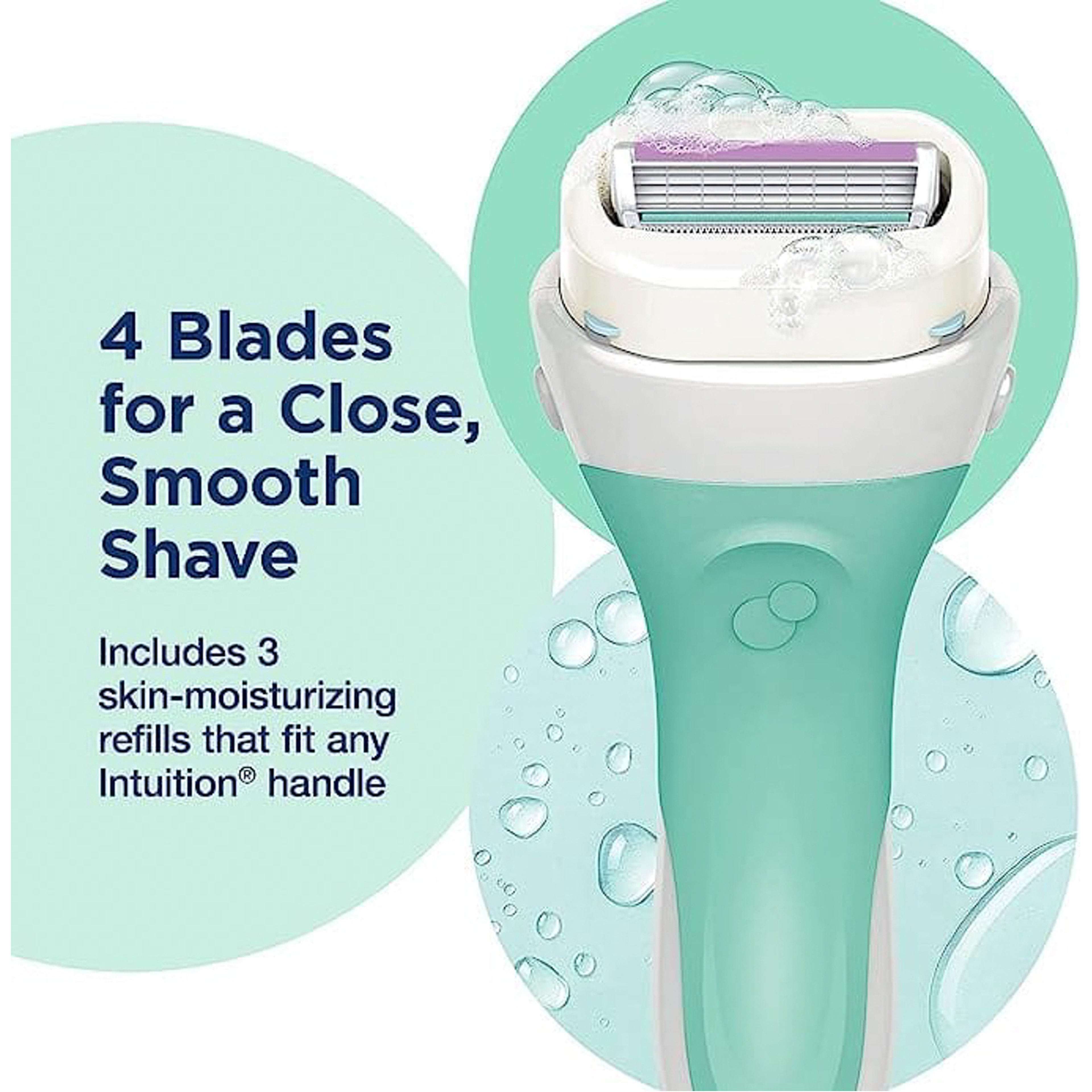 Schick Intuition Sensitive Care With Green Tea Extract