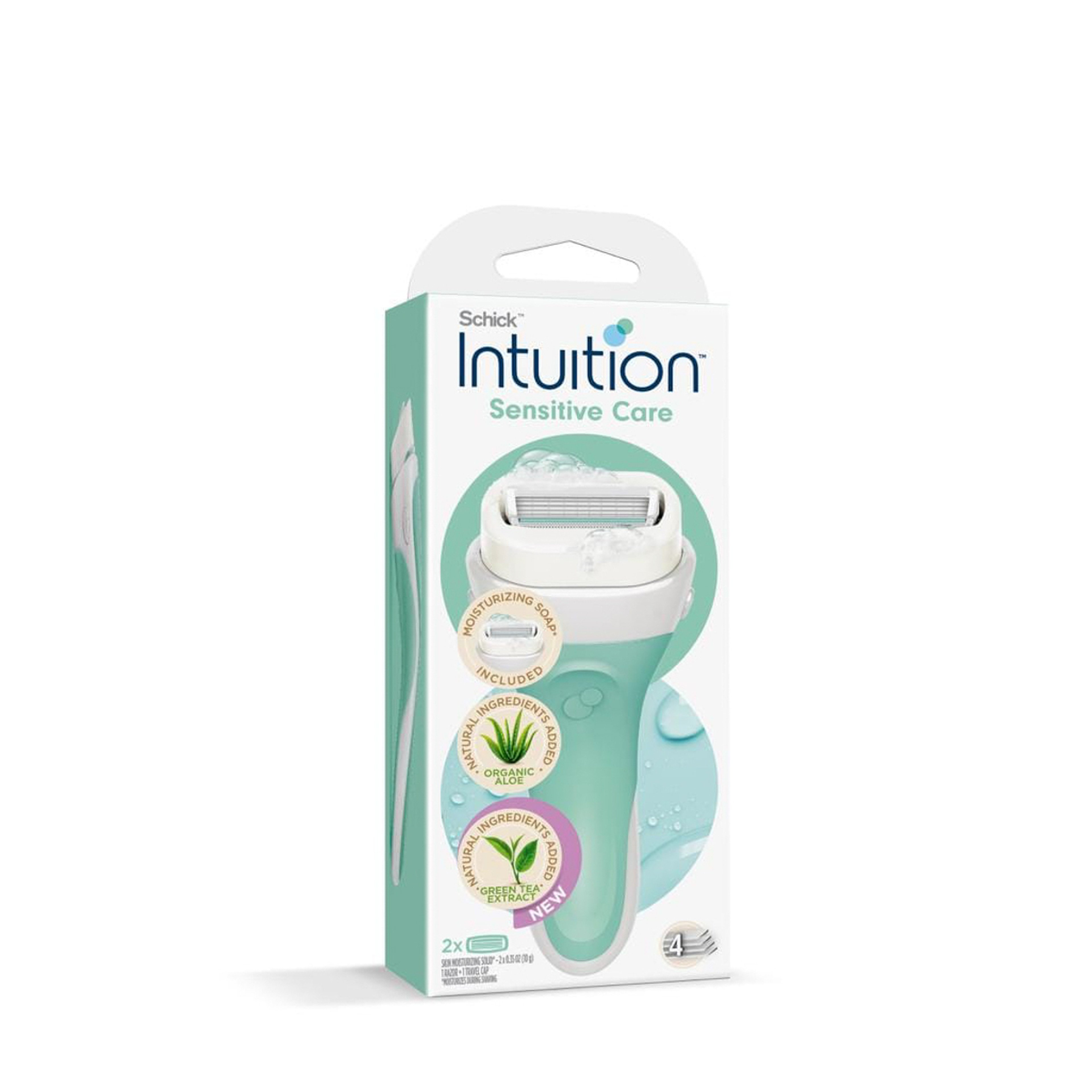 Schick Intuition Sensitive Care With Green Tea Extract