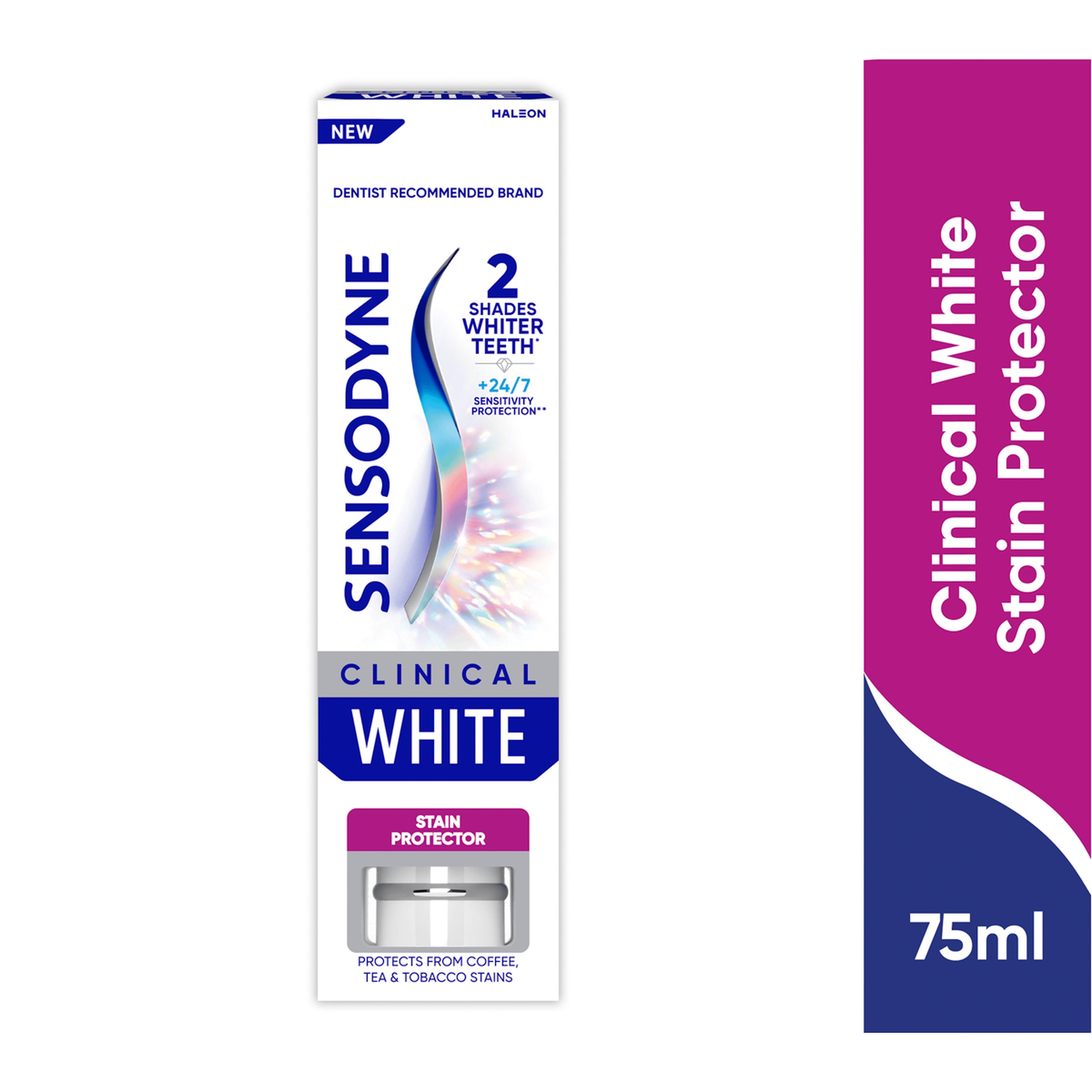 Sensodyne Clinical White Whitening Toothpaste Stain Protector 75Ml