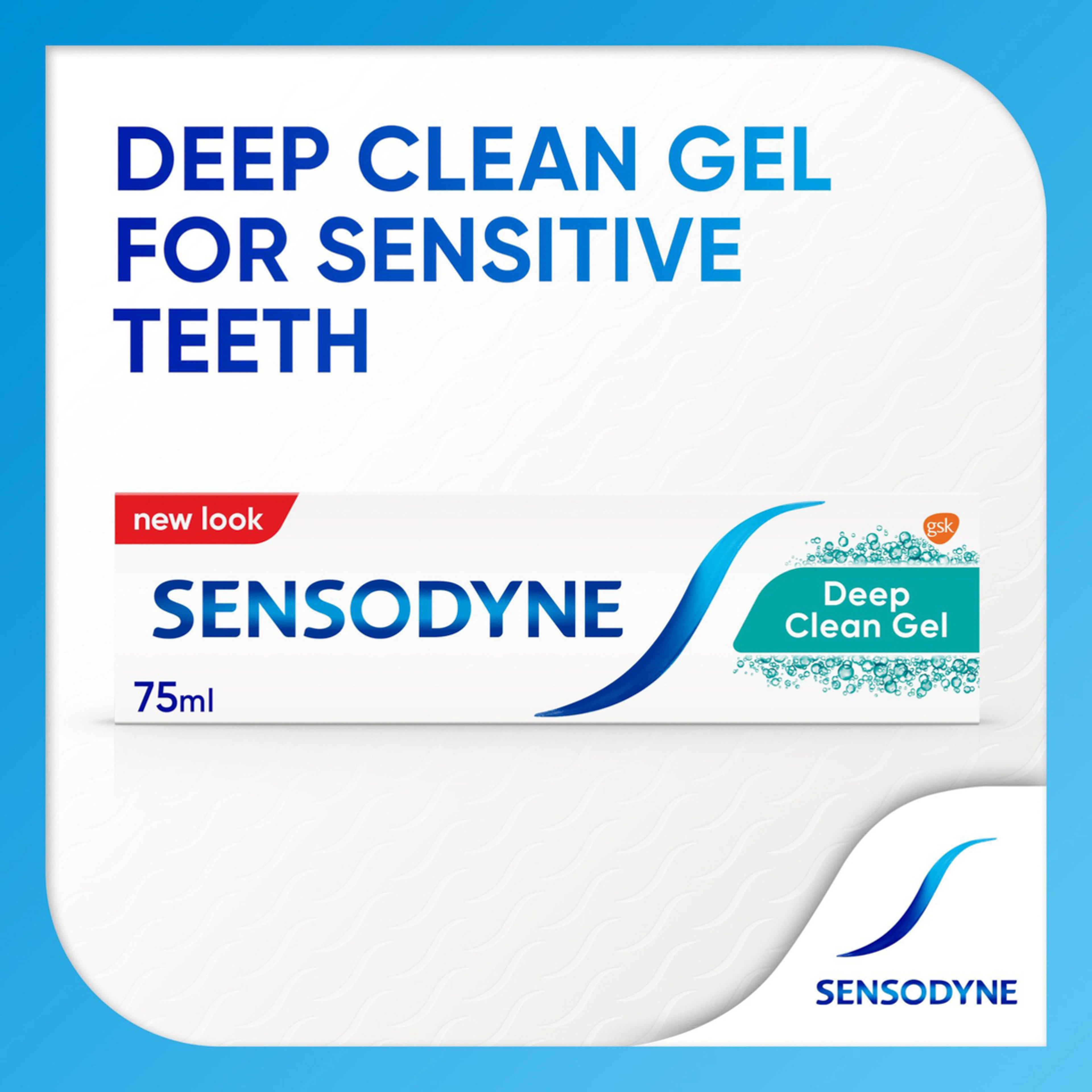 Sensodyne Deep Clean Gel 75Ml