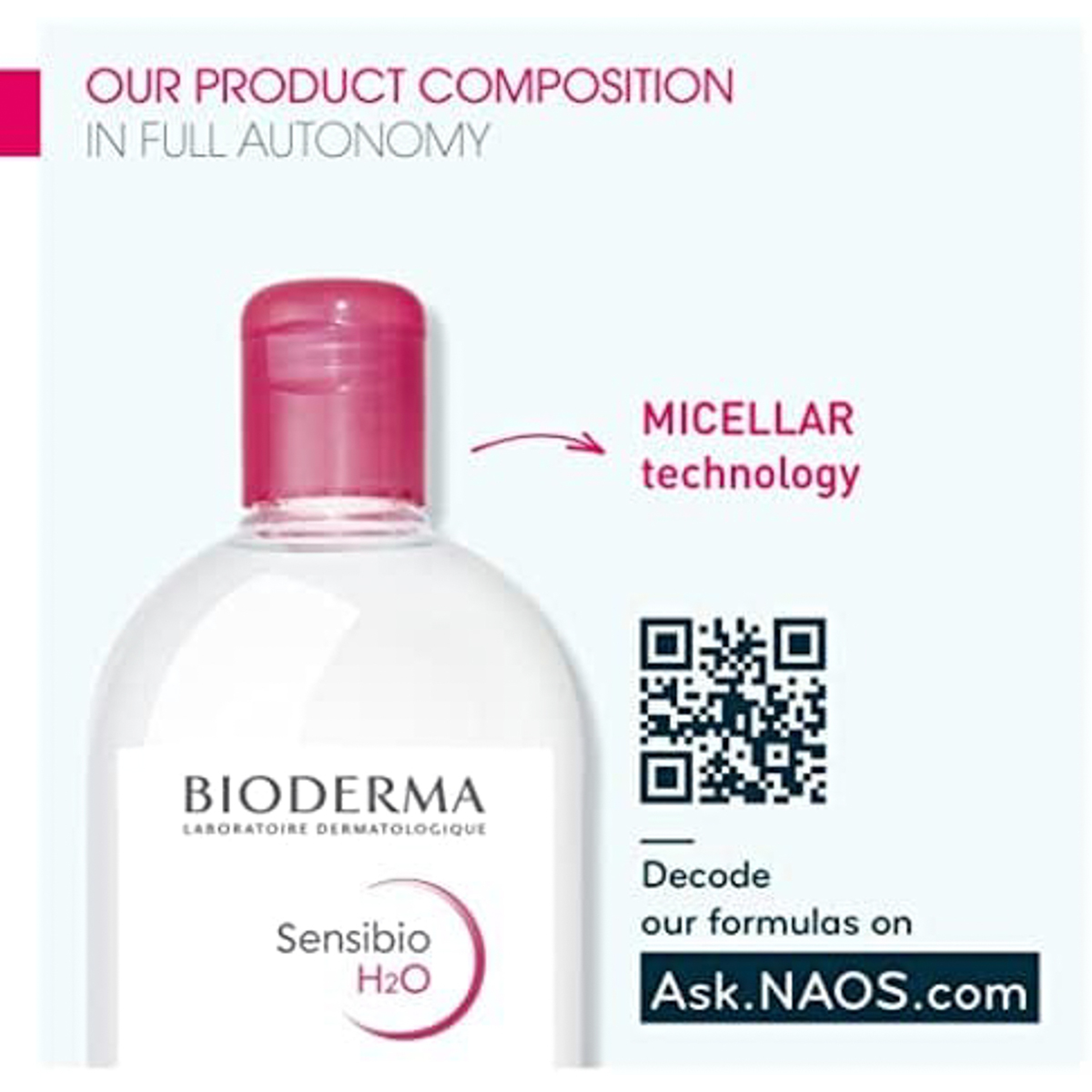 Sensibio Make-Up Removing Micellar Solution 250Ml