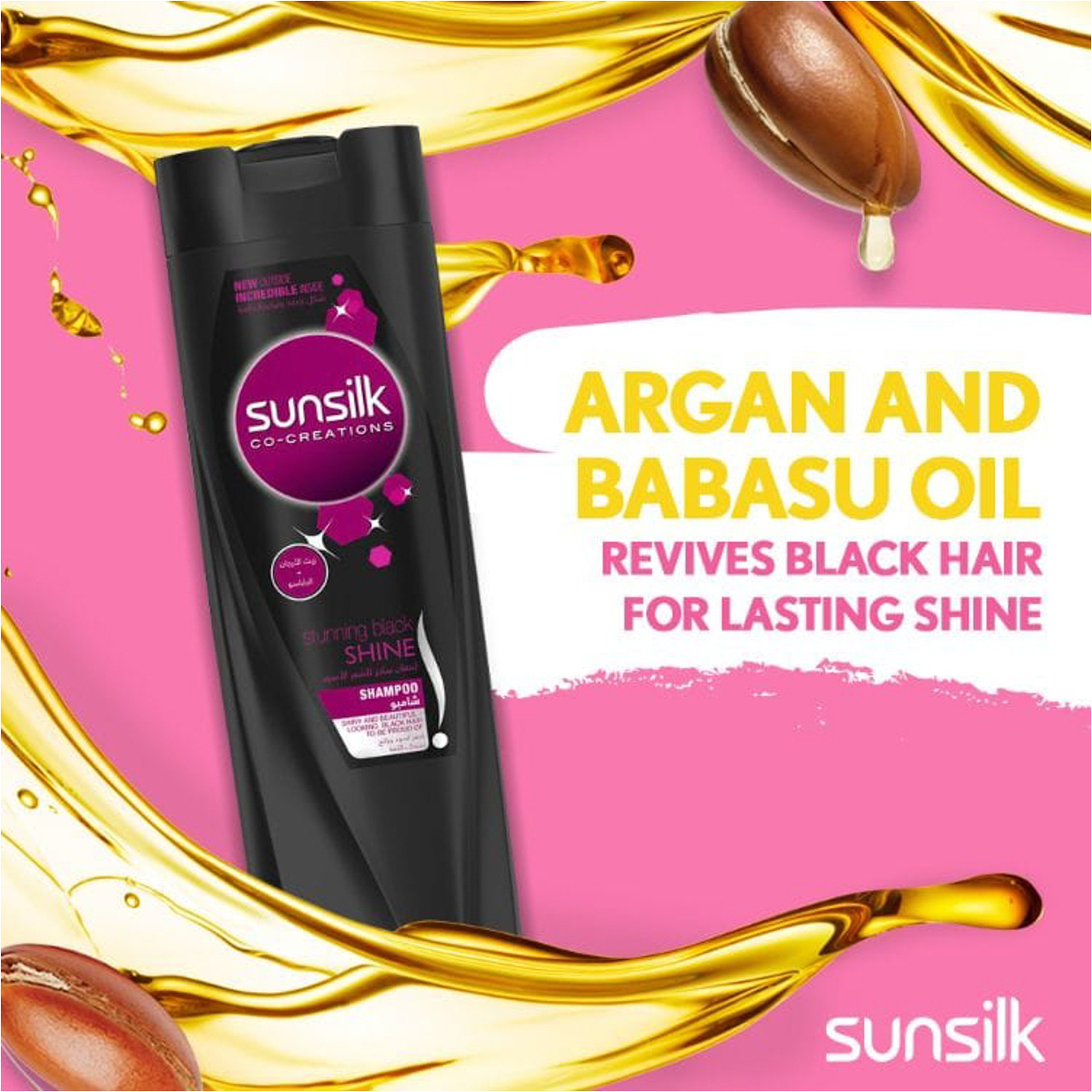 Shampoo Black Shine, 200Ml
