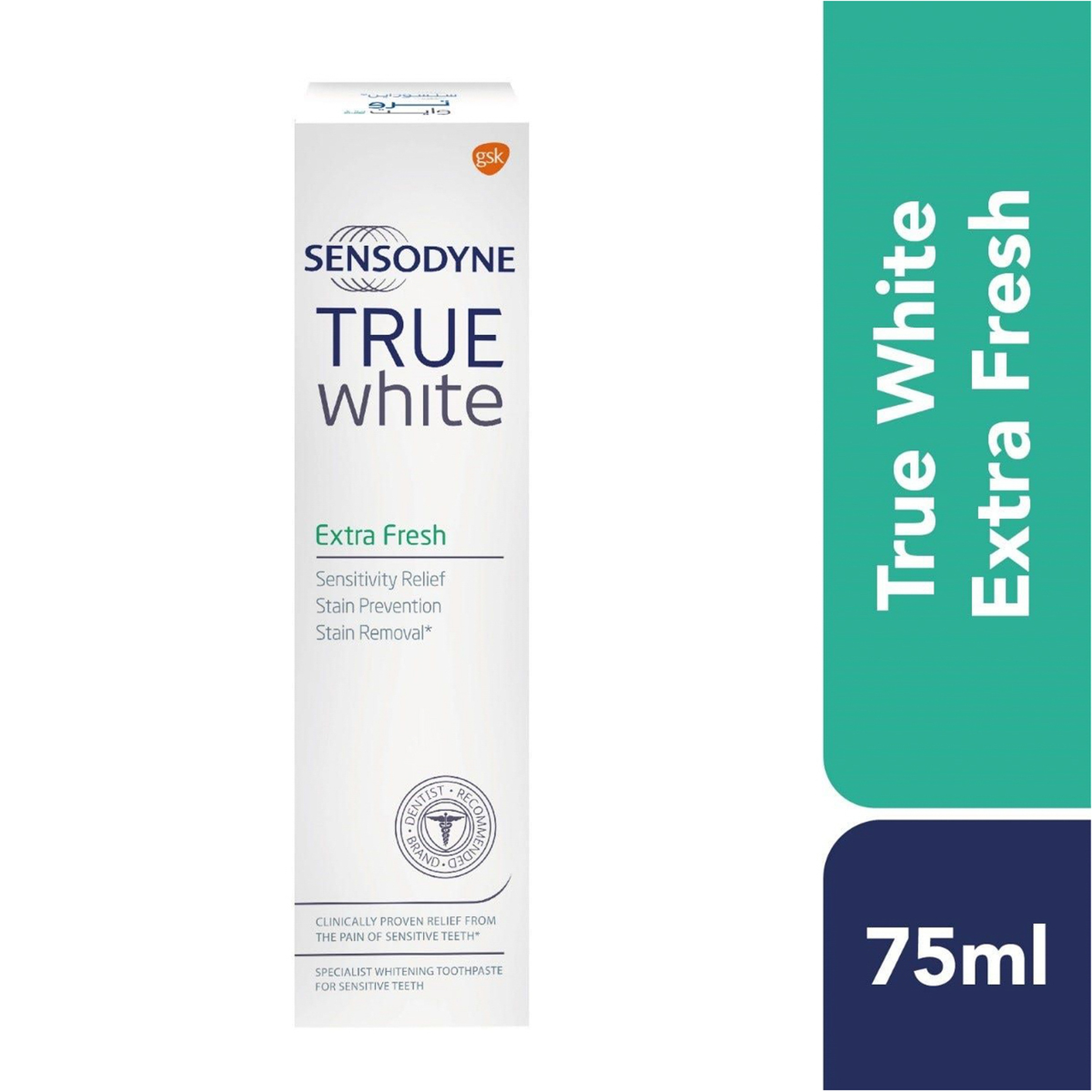 Sensodyne True White Extra Fresh Toothpaste 75Ml