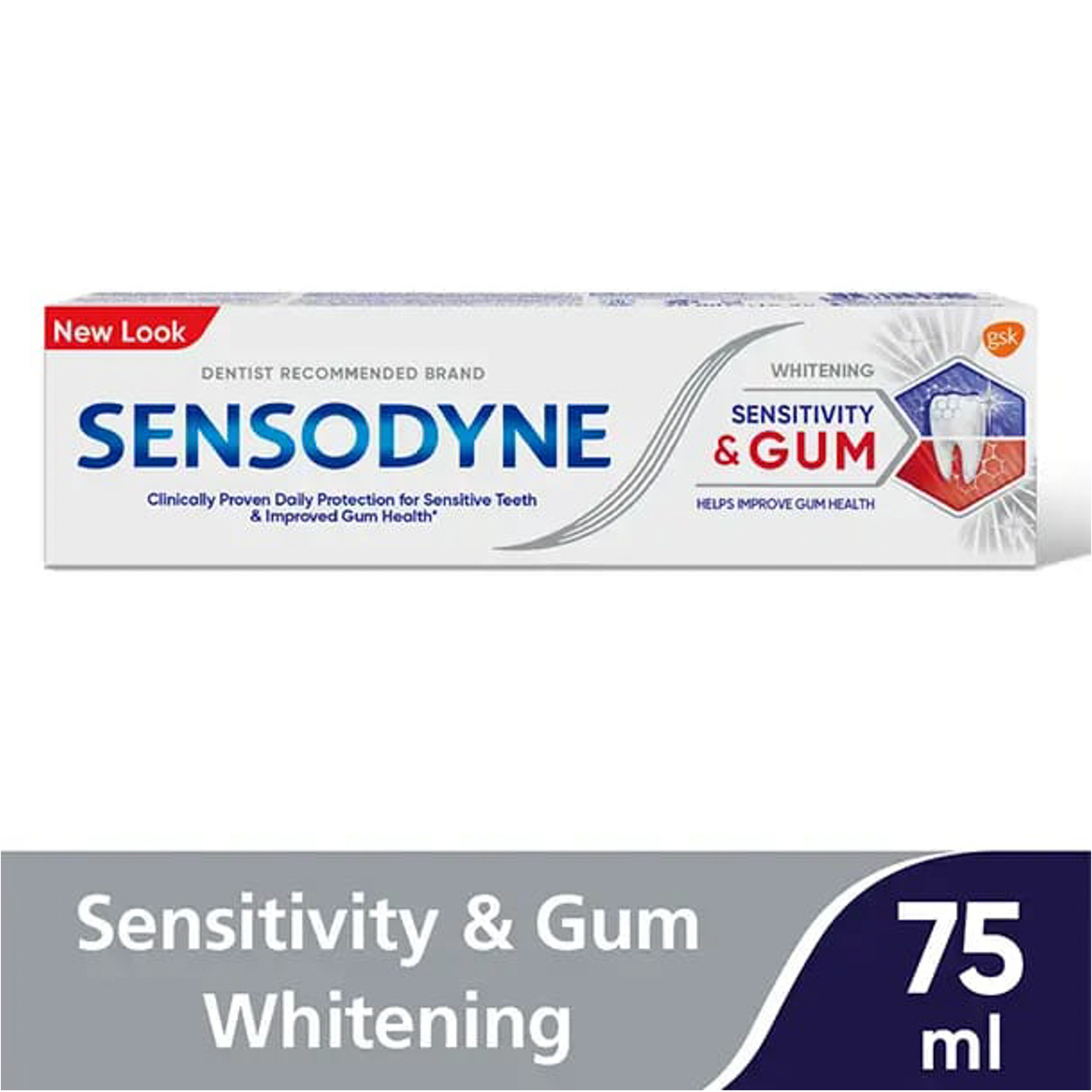 Sensodyne Toothpaste For Gums With Whitening 75Ml