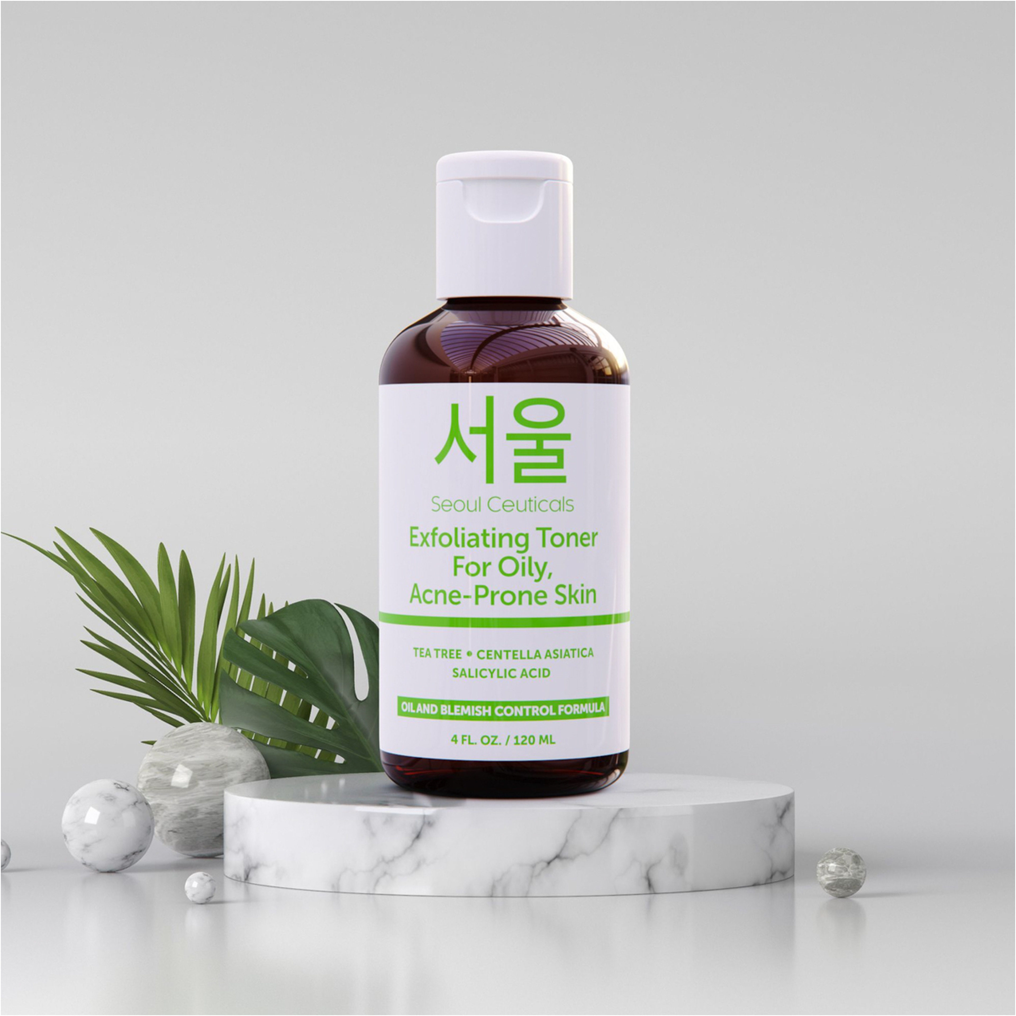 Seoul Ceuticals Exfoliating Toner For Oily Skin 120Ml