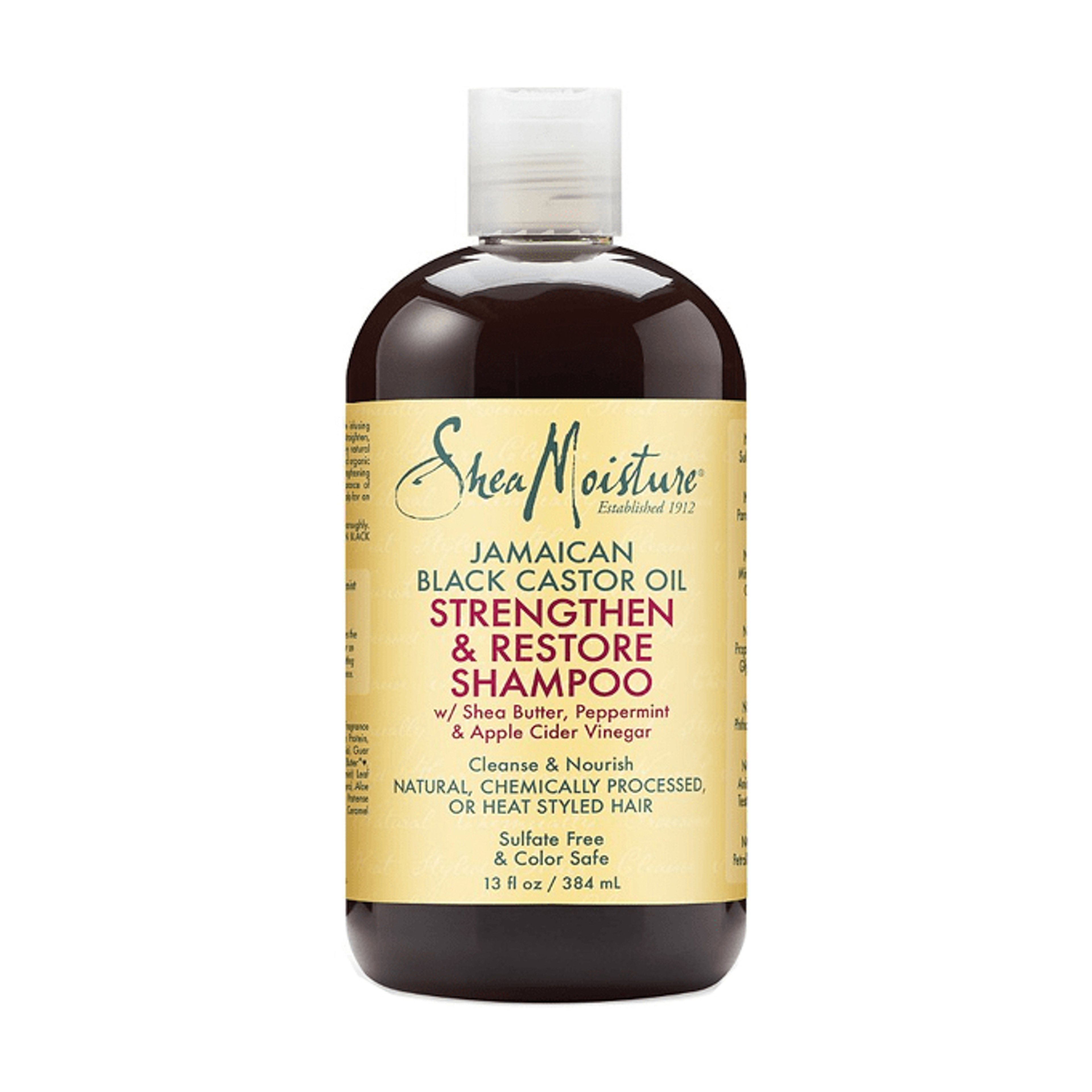 Shea Moisture Jamaica Black Castor Oil Strengthen& Restore Shampoo - 384Ml