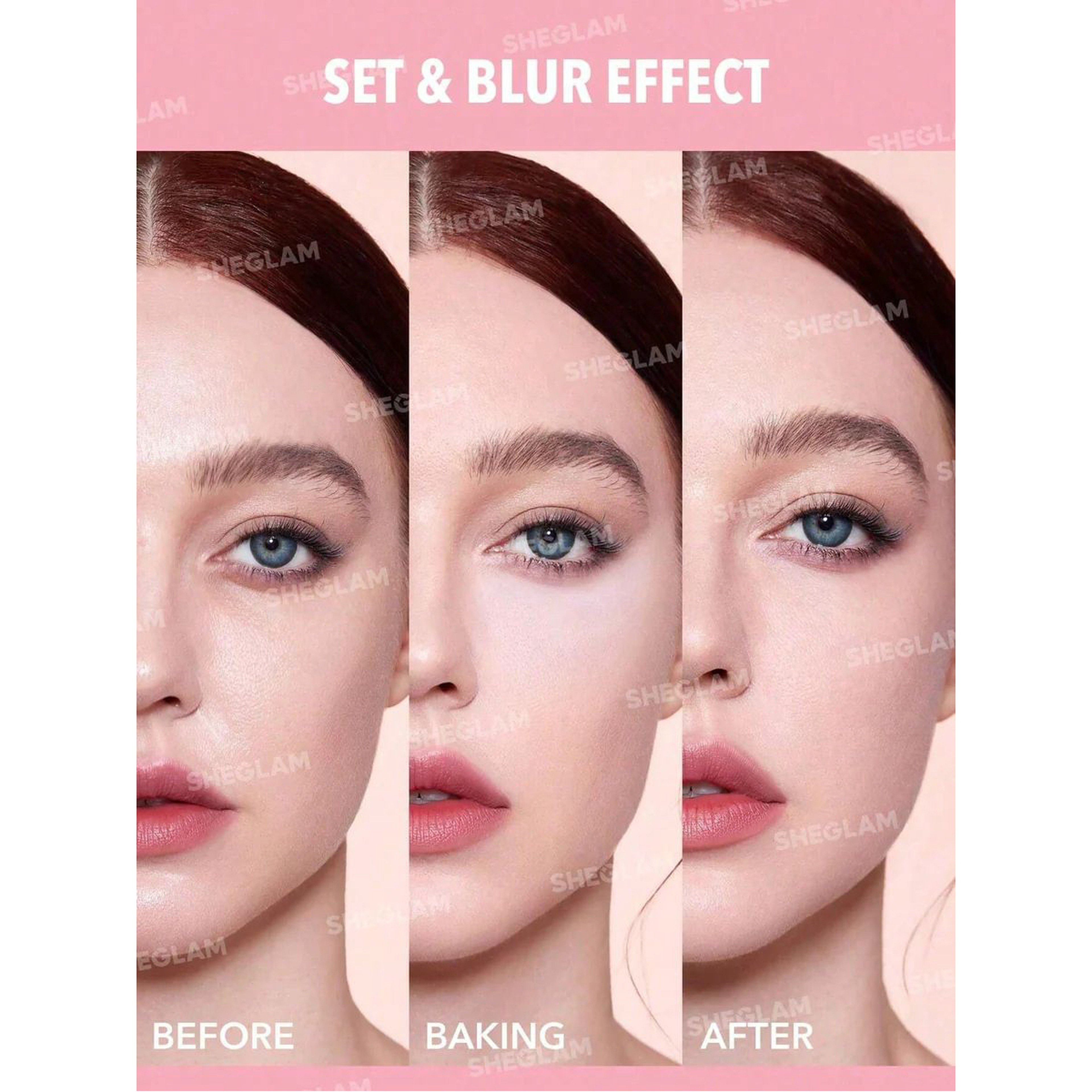 شجلام اسفنجه للميك اب مجموعة 3 حبات