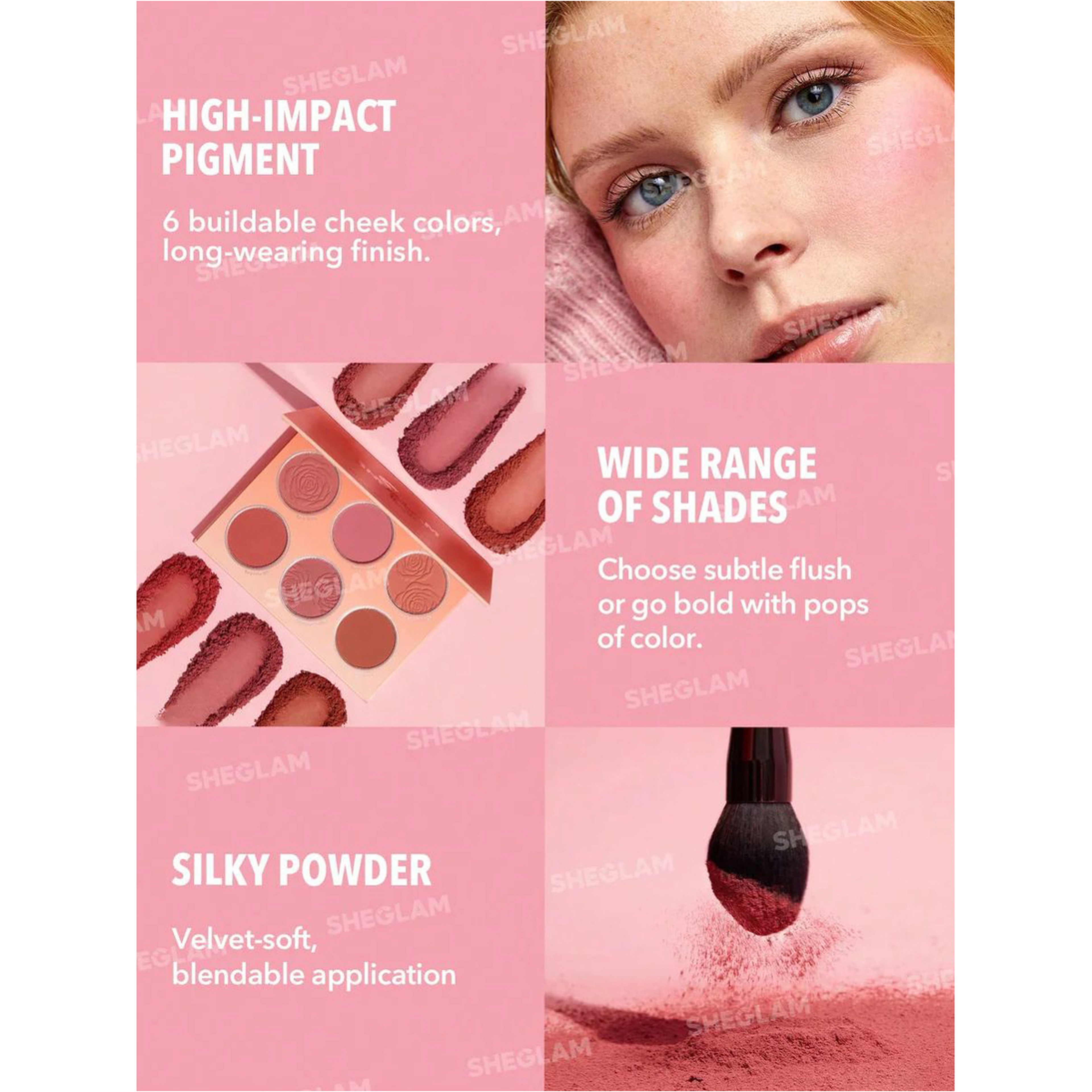 Sheglam Blush Palette - Floral Flush