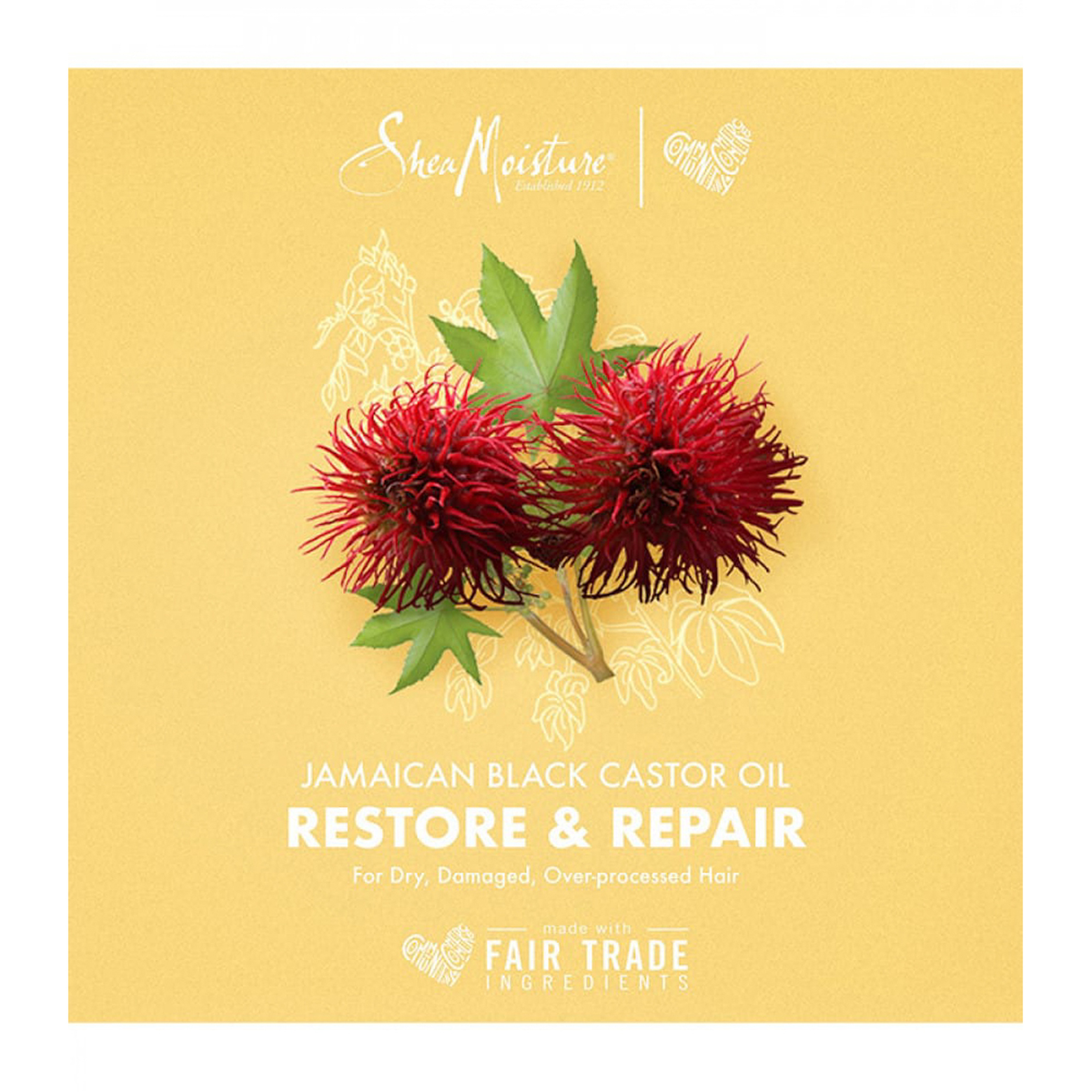 Shea Moisture Jamaica Black Castor Oil Strengthen& Restore Conditioner - 384Ml