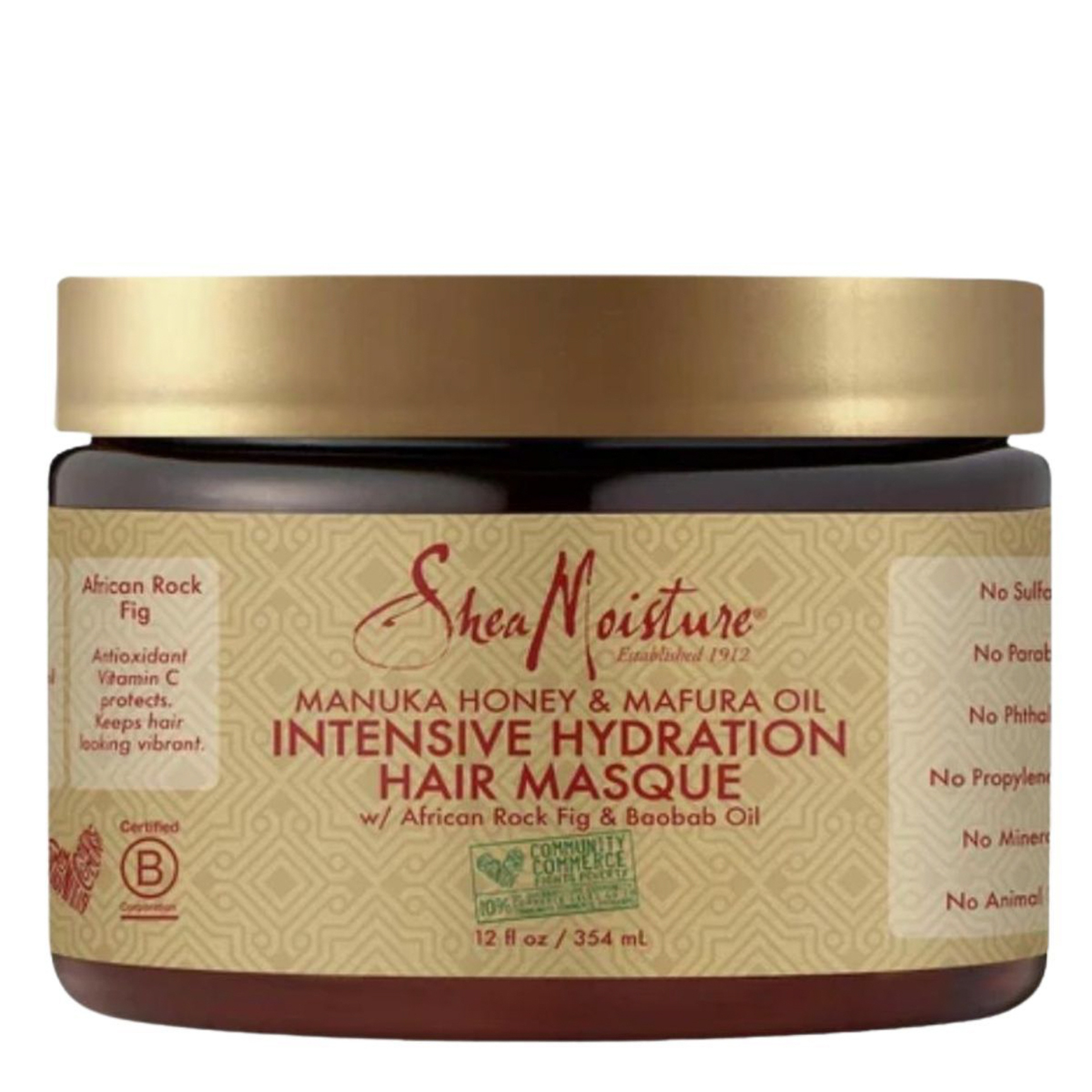 Shea Moisture Manuka Honey & Maphora Oil Moisturizing Hair Mask 340G