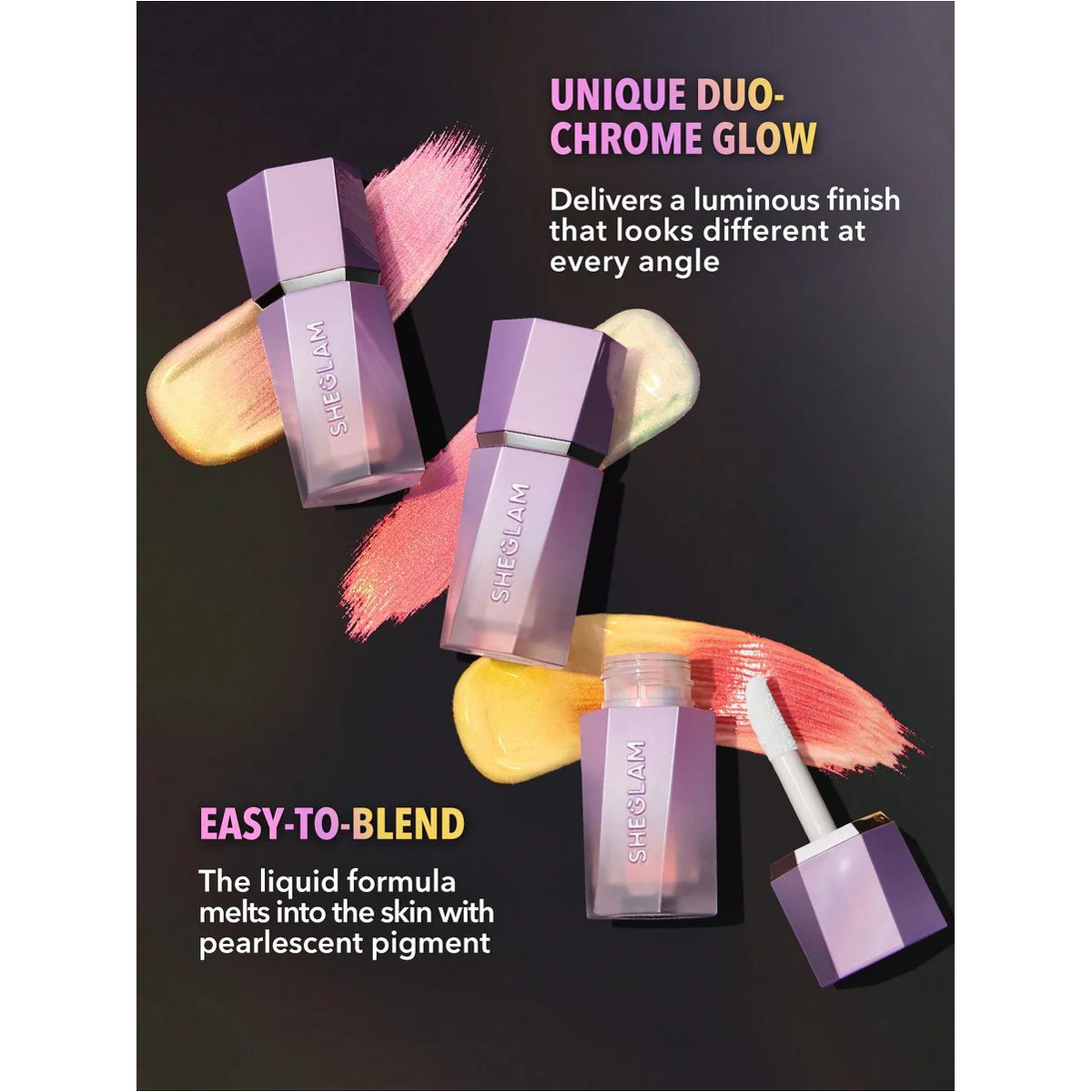 Sheglam Chroma-Glow Bloom Liquid Highlighter-Flying Comet