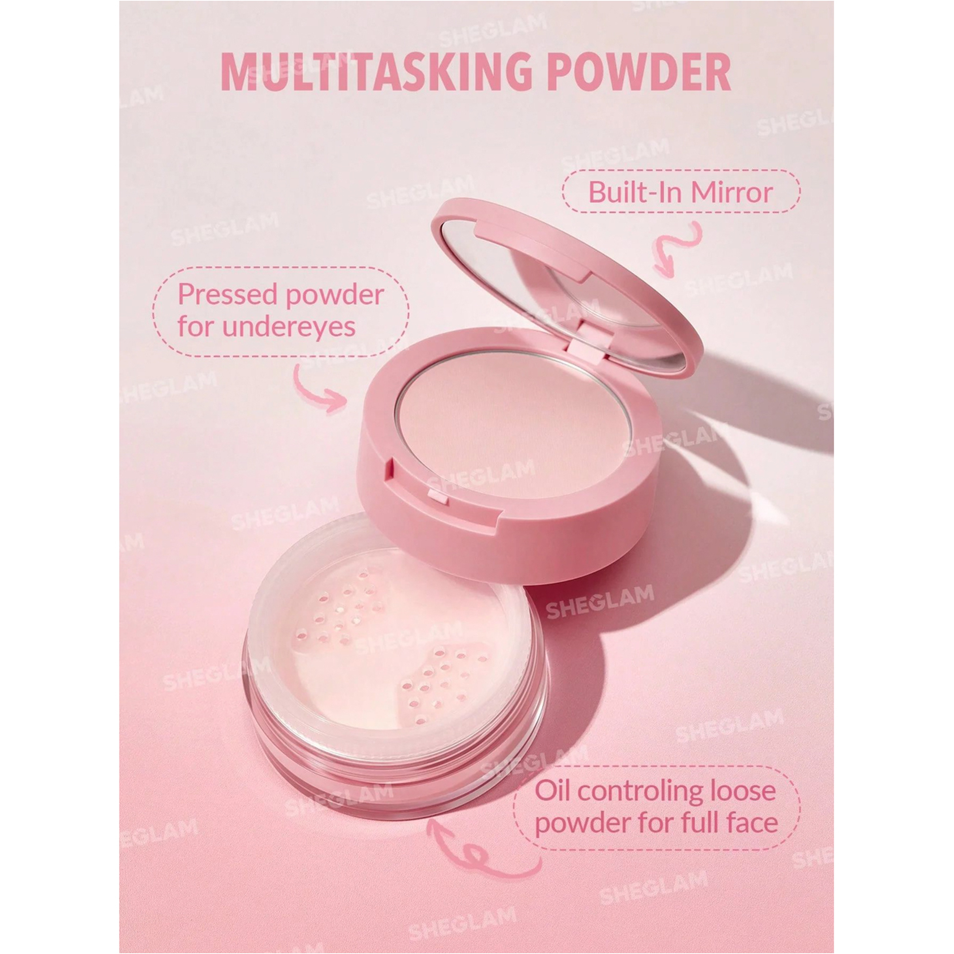 Sheglam Insta-Ready Face & Under Eye Setting Powder