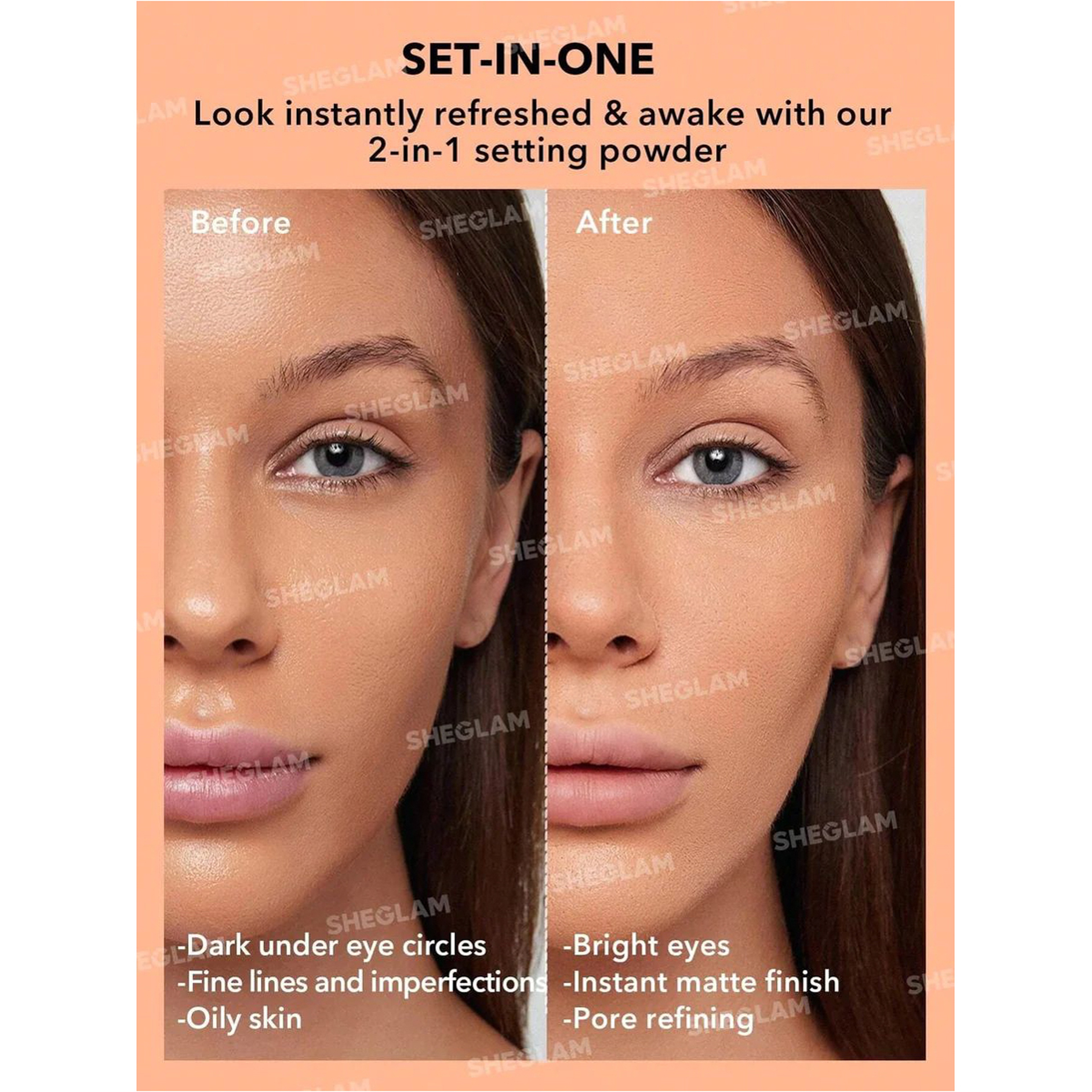 Sheglam Insta-Ready Face & Under Eye Setting Powder