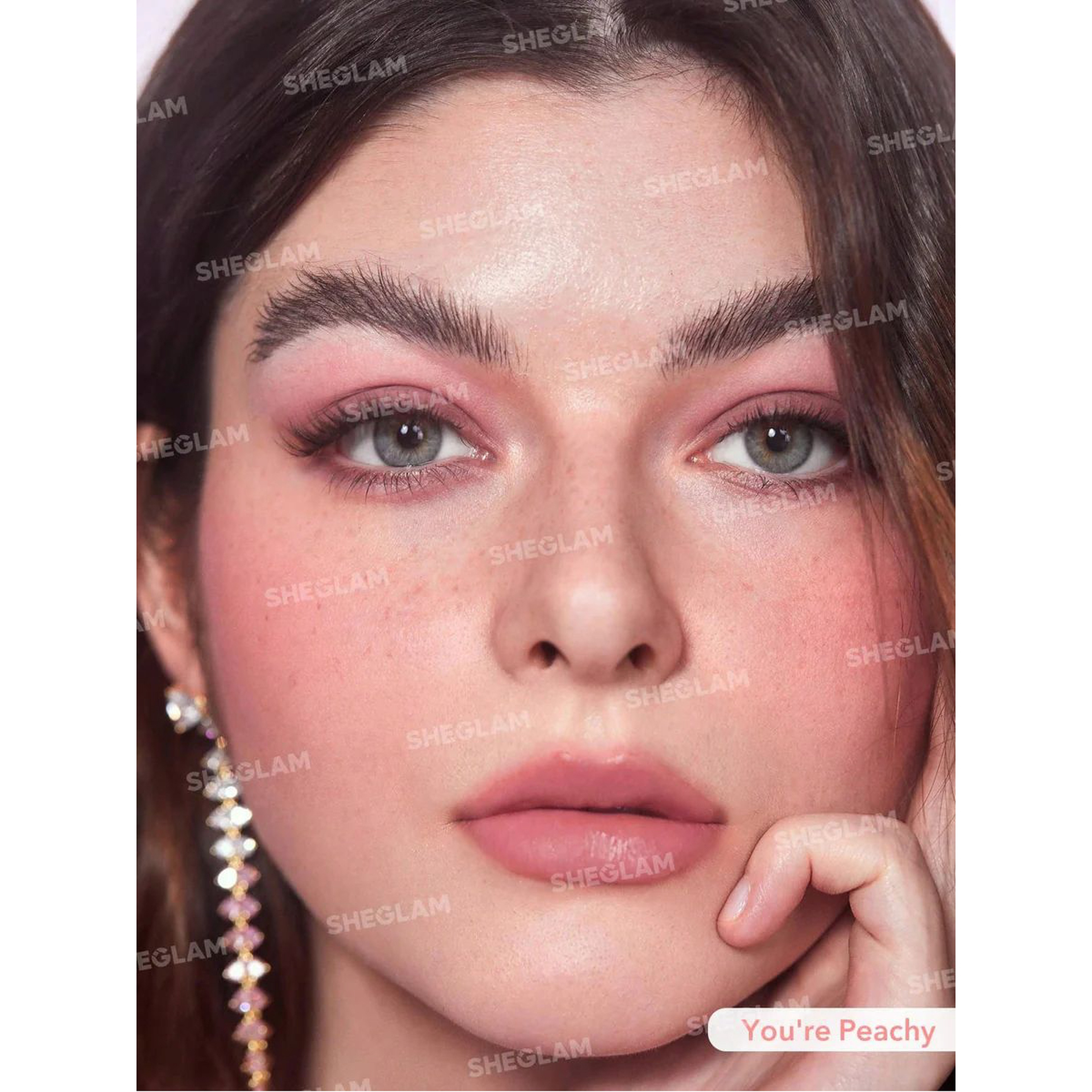 شجلام بودرة خدود عالية الاصطباغ تدوم طويلا بلمسة نهائية مات