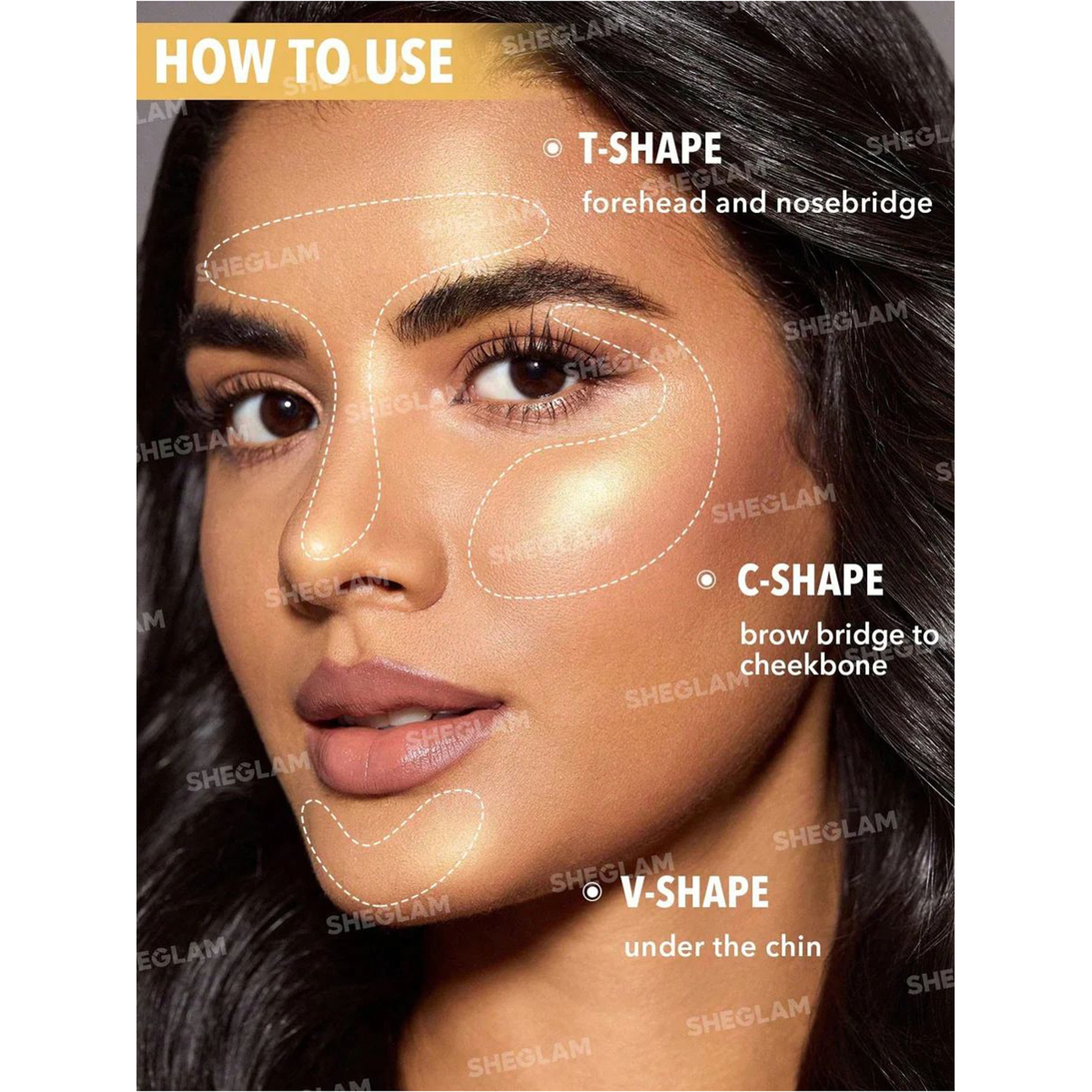 Sheglam Snatch 'N' Glow Stick-Vanilla Frost