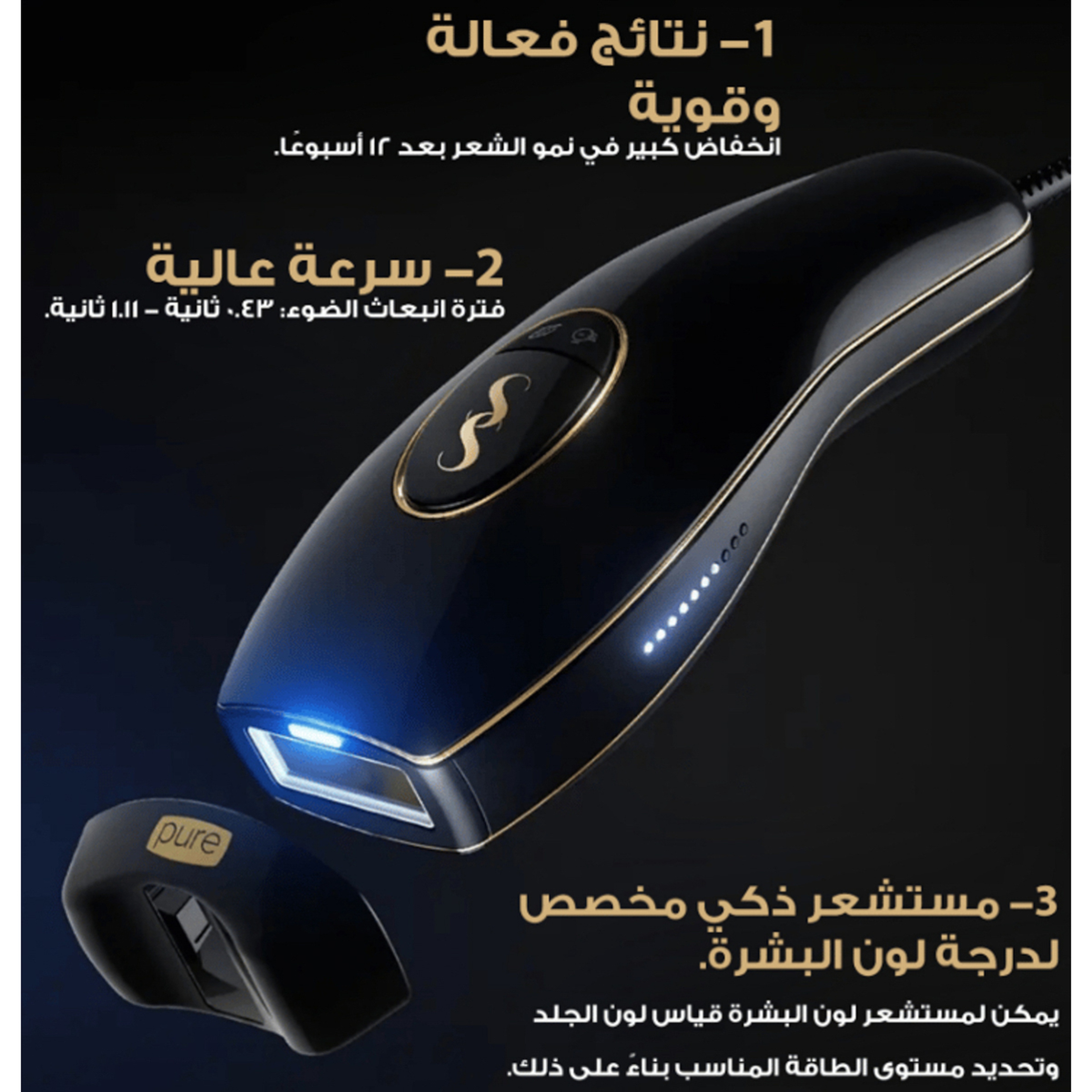 Smoothskin Pure Fit Ipl Hair Removal Device