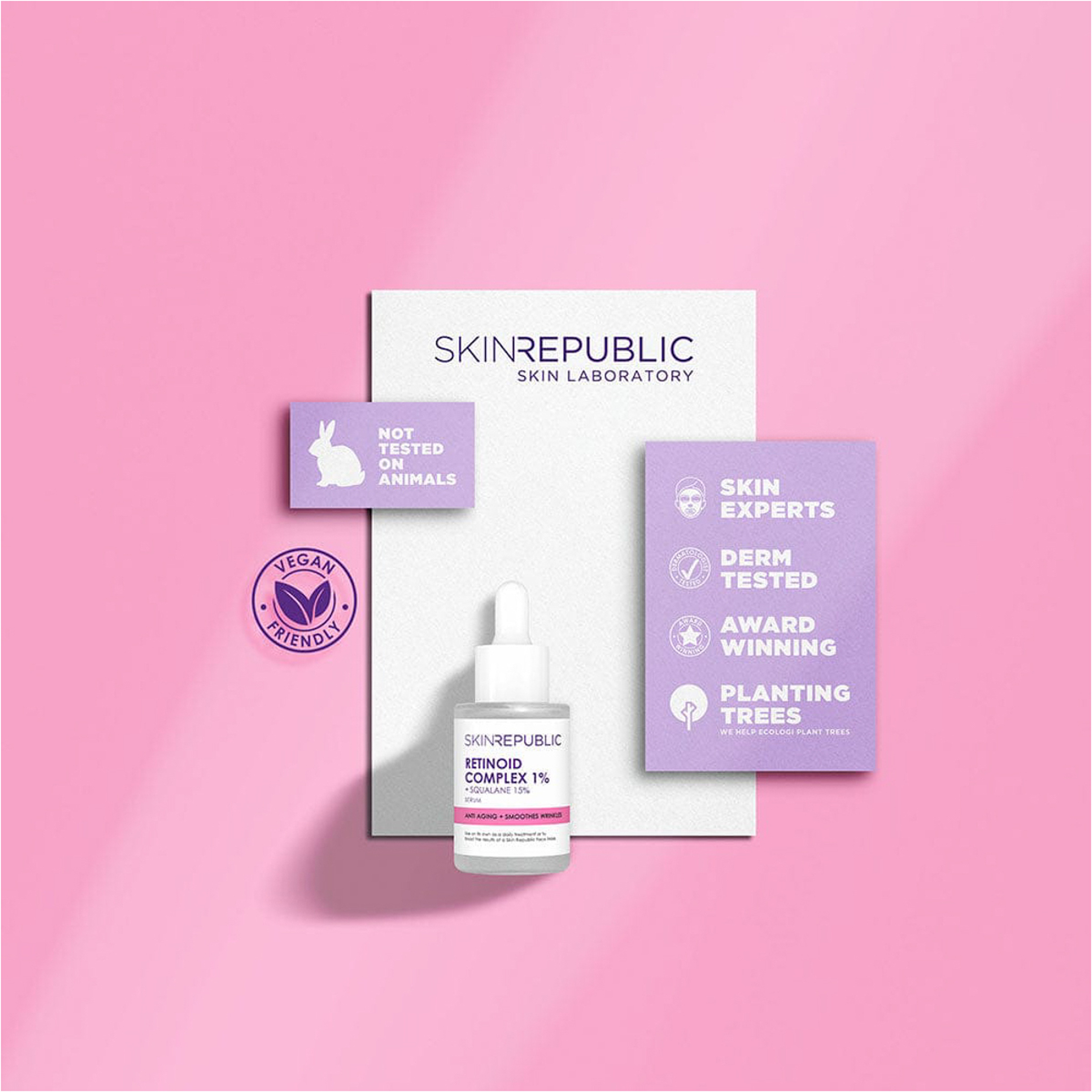 Skin Republic Retinoid Complex 1% + 15% Squalane Serum 30Ml