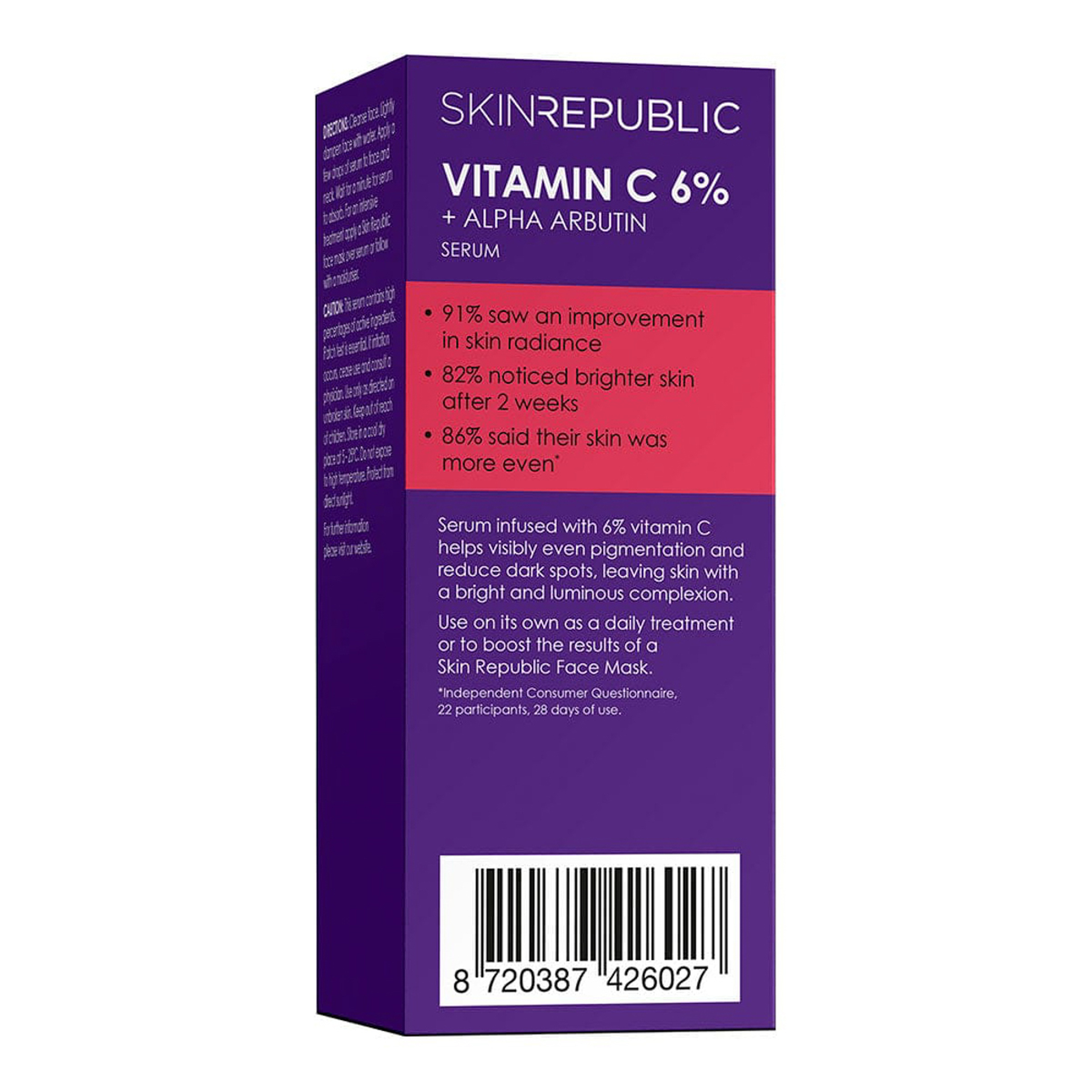 Skin Republic Vitamin C 6% + Alpha Arbutin Face Serum 30Ml