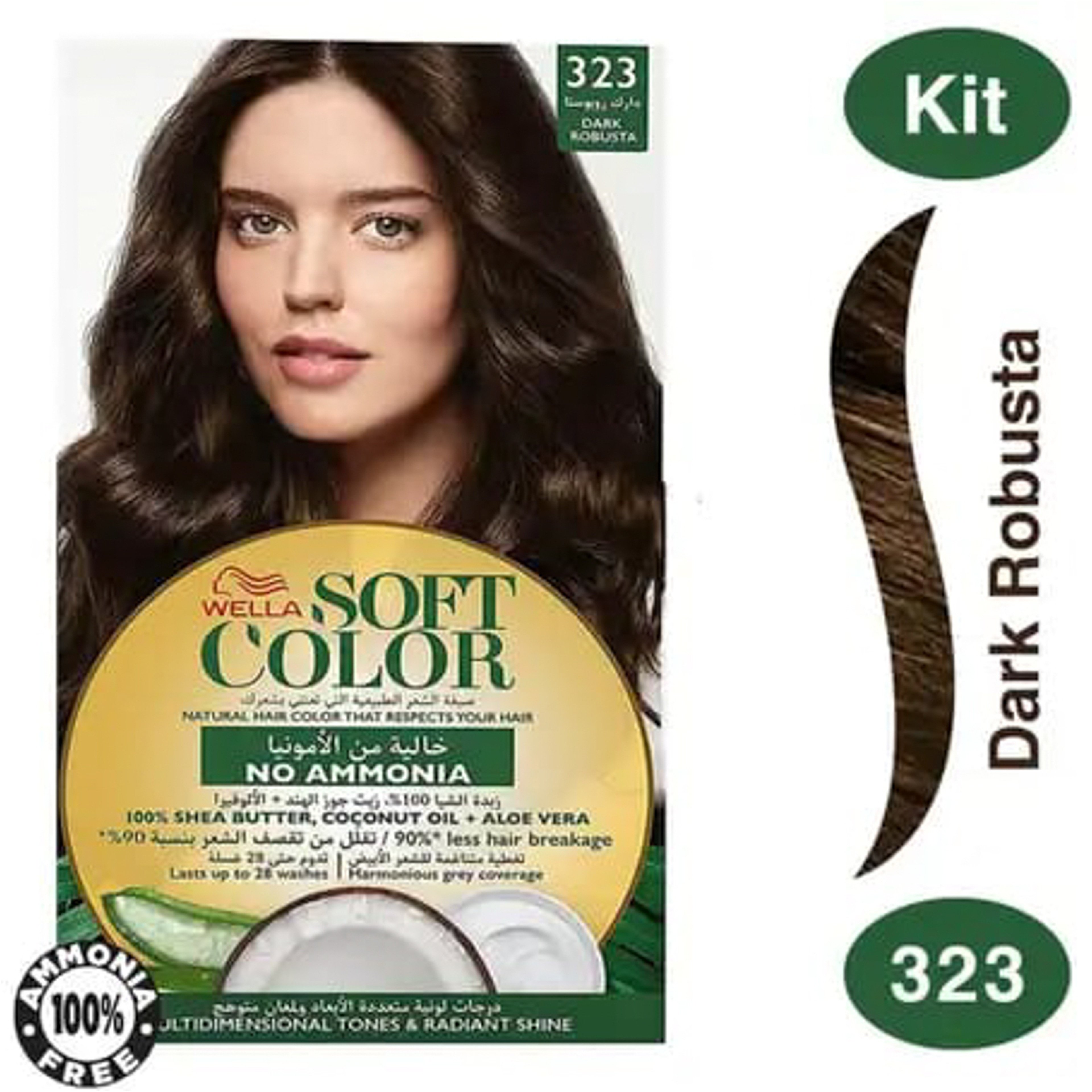 Soft Colr Kit 323 Dark Robusta 21