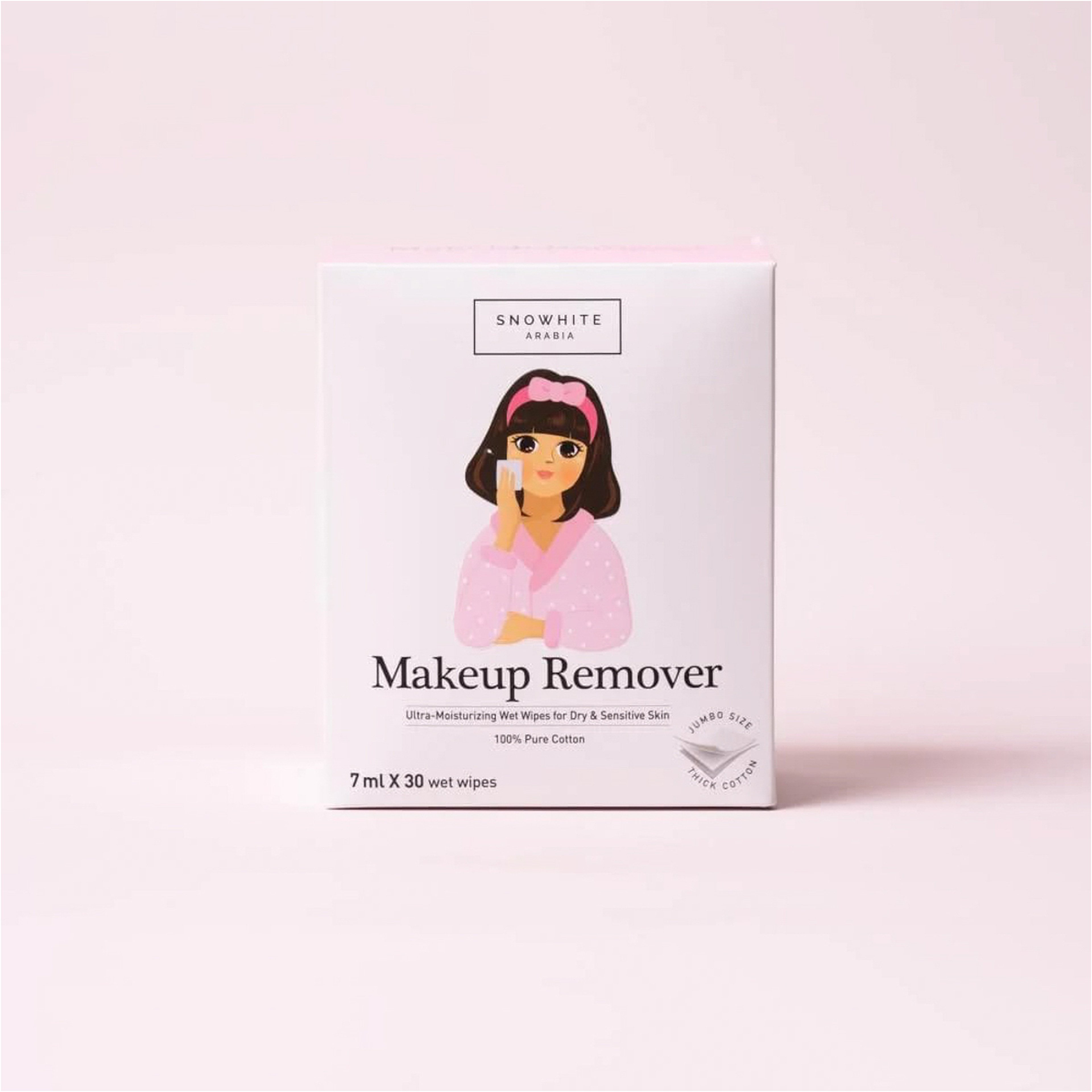 سنوايت مزيل مكياج لبشرة جافة وحساسة30حبة