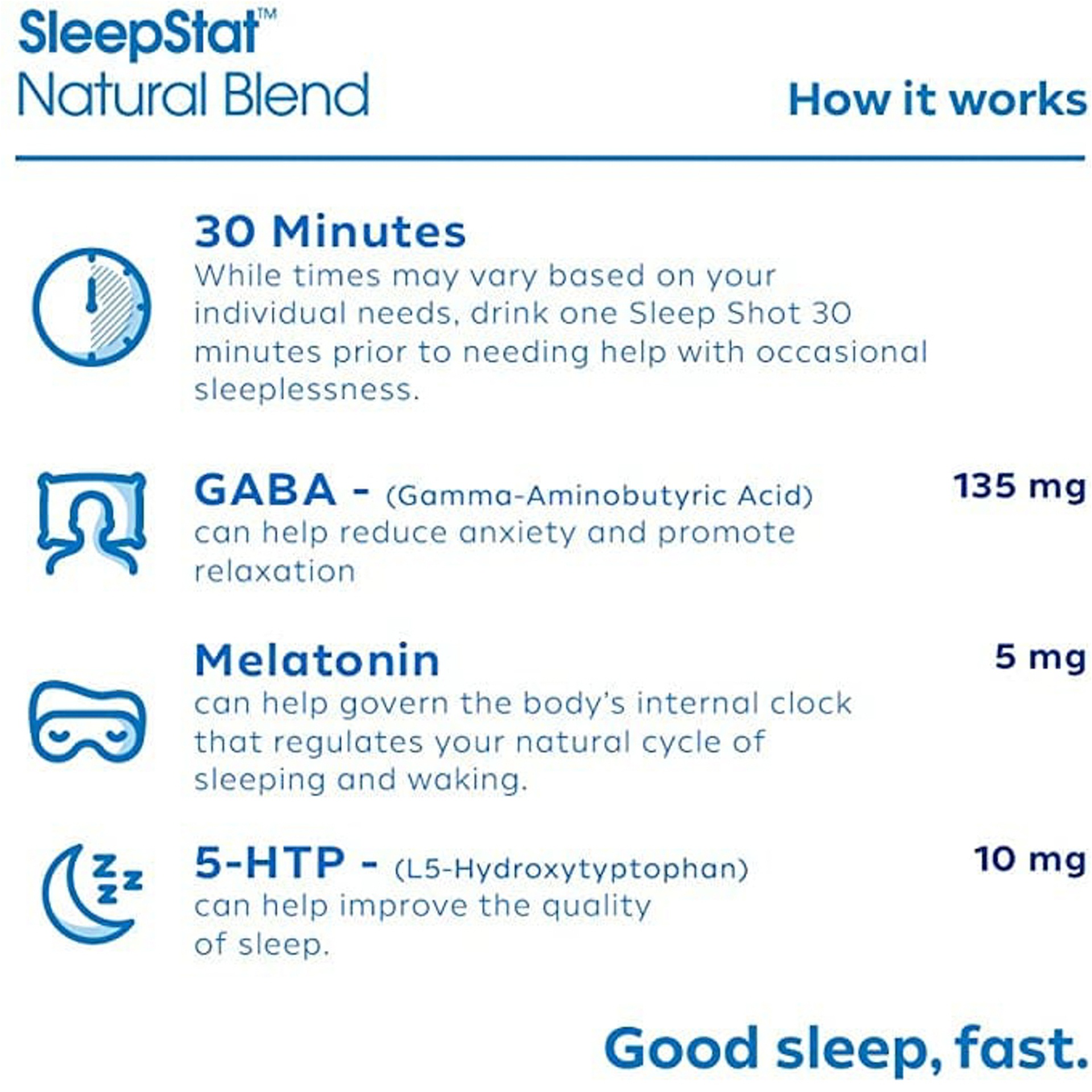 Sleep Shot 74Ml | Whites
