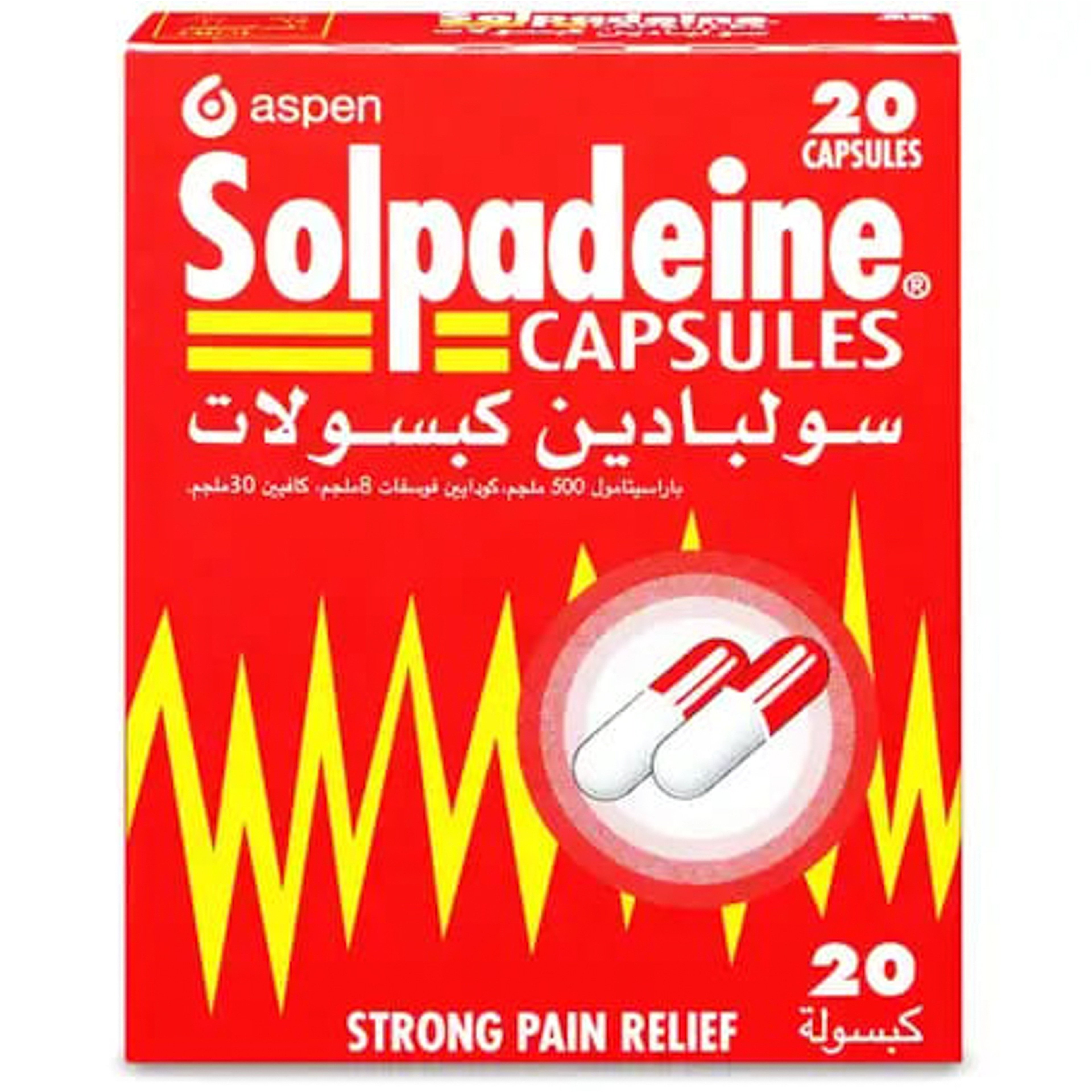 Solpadeine, Analgesic & Antipyretic - 20 Capsules