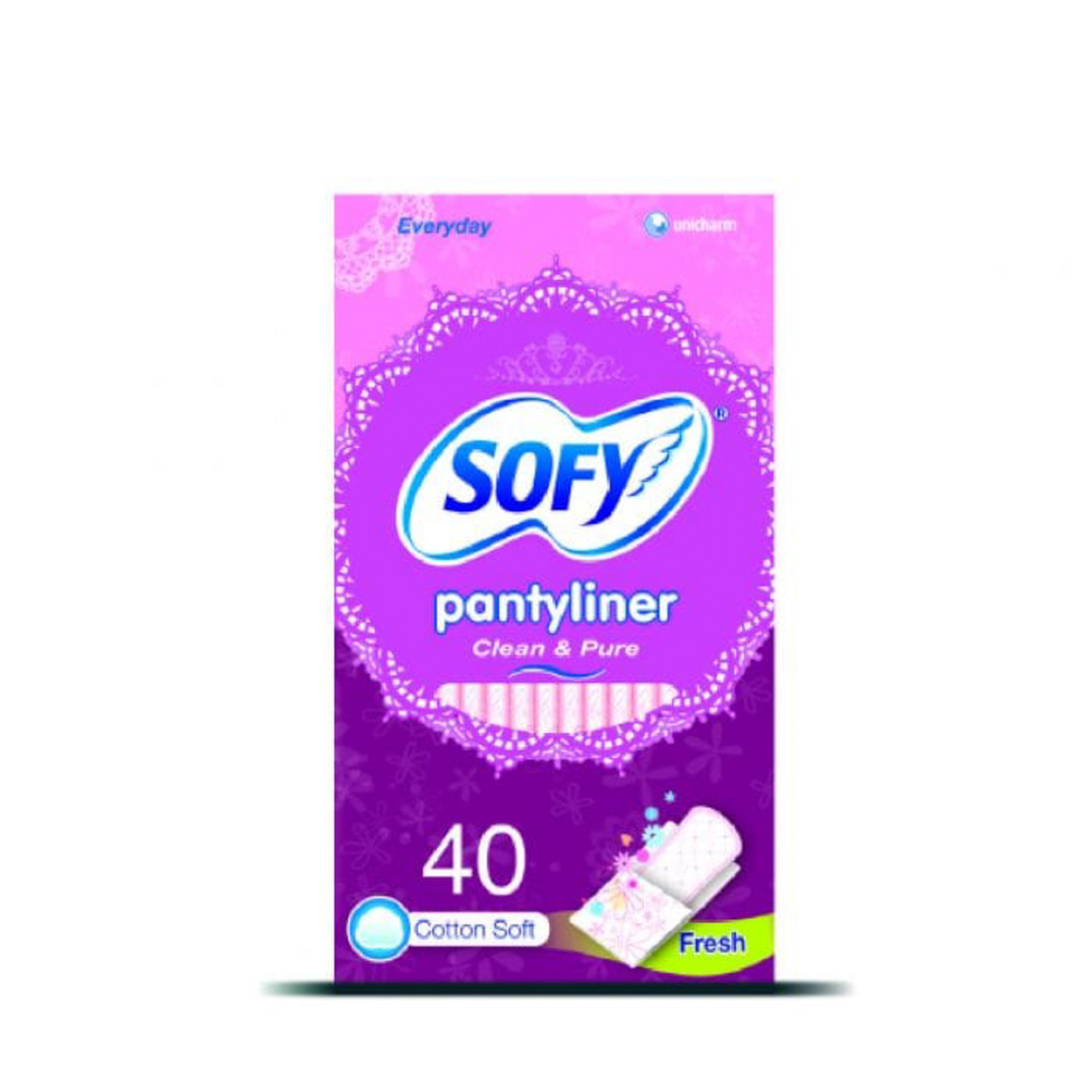 Sofy Panty Liner 34+6 Fresh 8X40