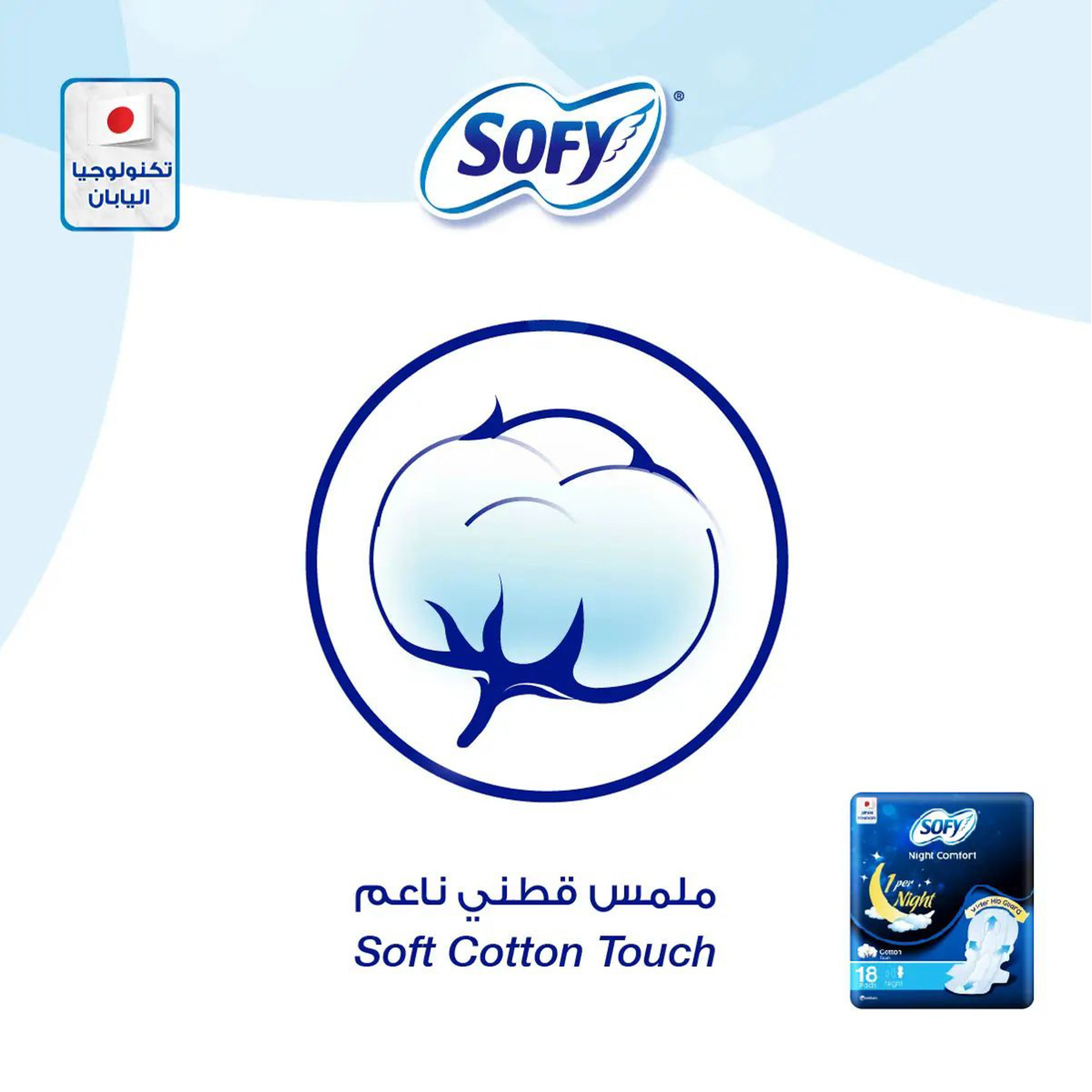 Sofy Night Comfort 6 Pads +2 Free