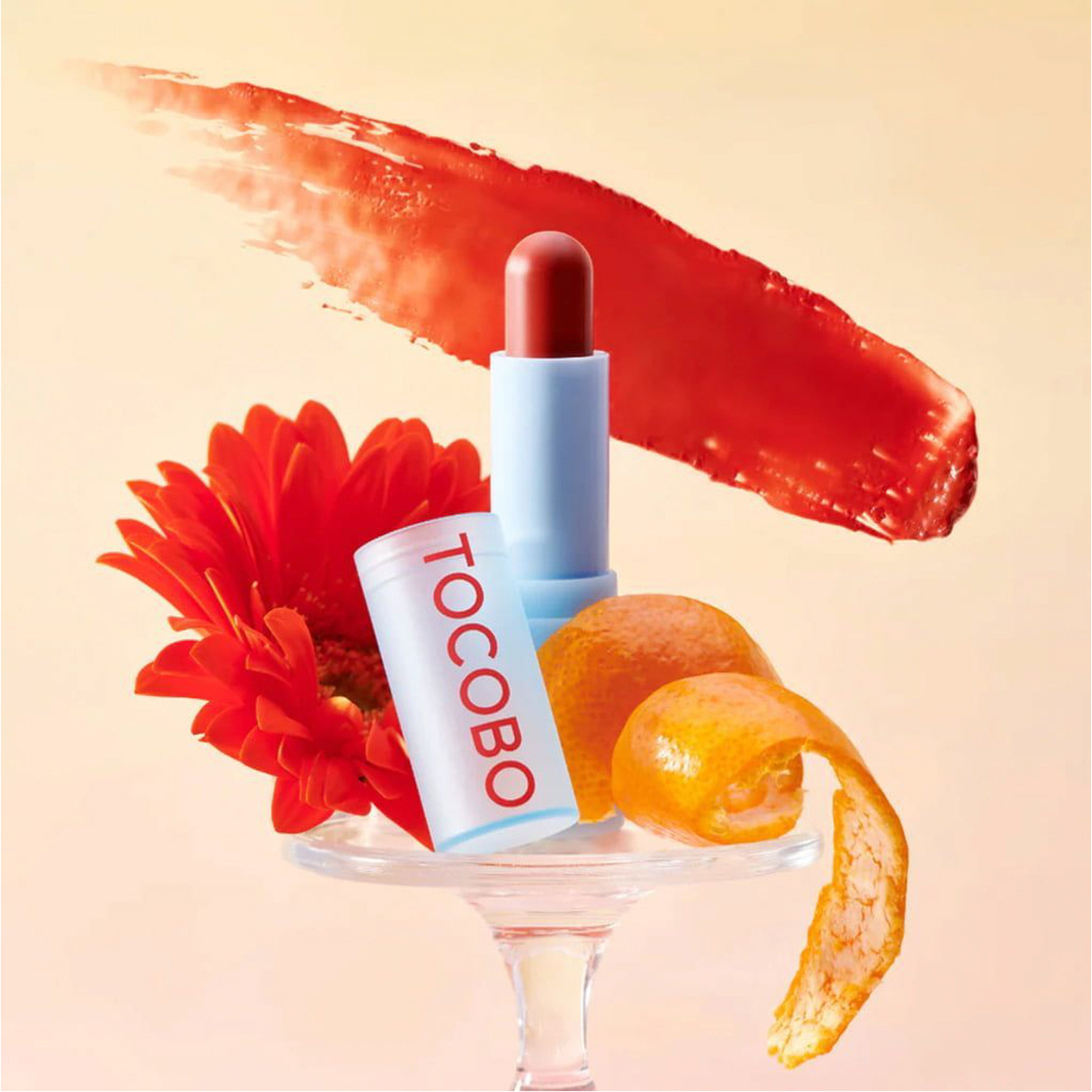 Tocobo Glass Tinted Lip Balm Tangerine Red 3.5G