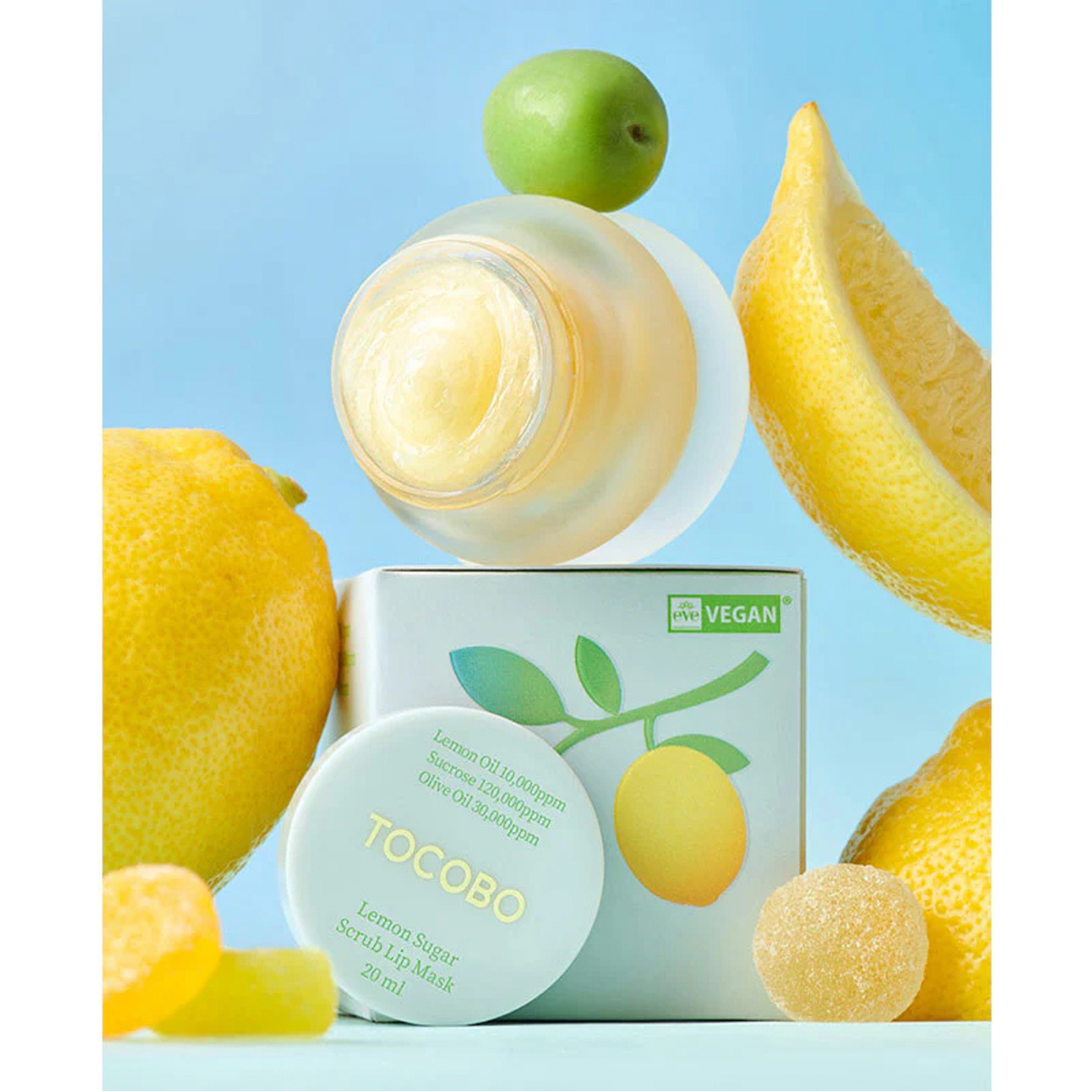Tocobo Lemon Sugar Scrub Lip Mask 20Ml