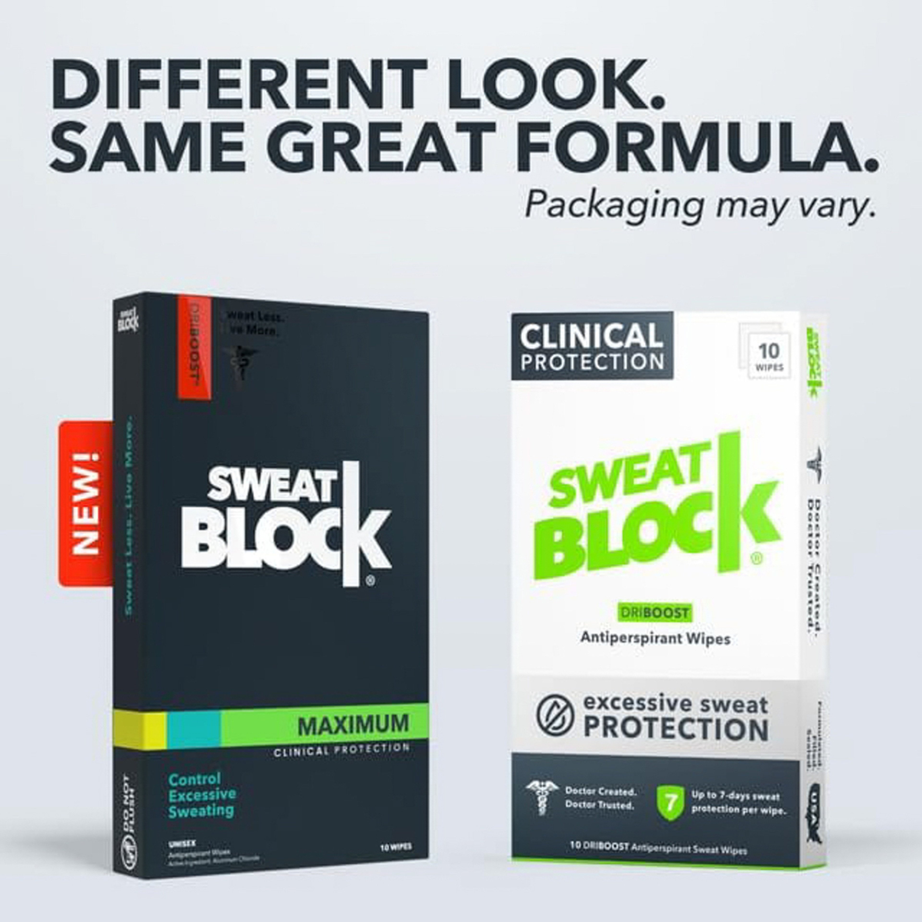 Sweet Block Deodorant Wipes