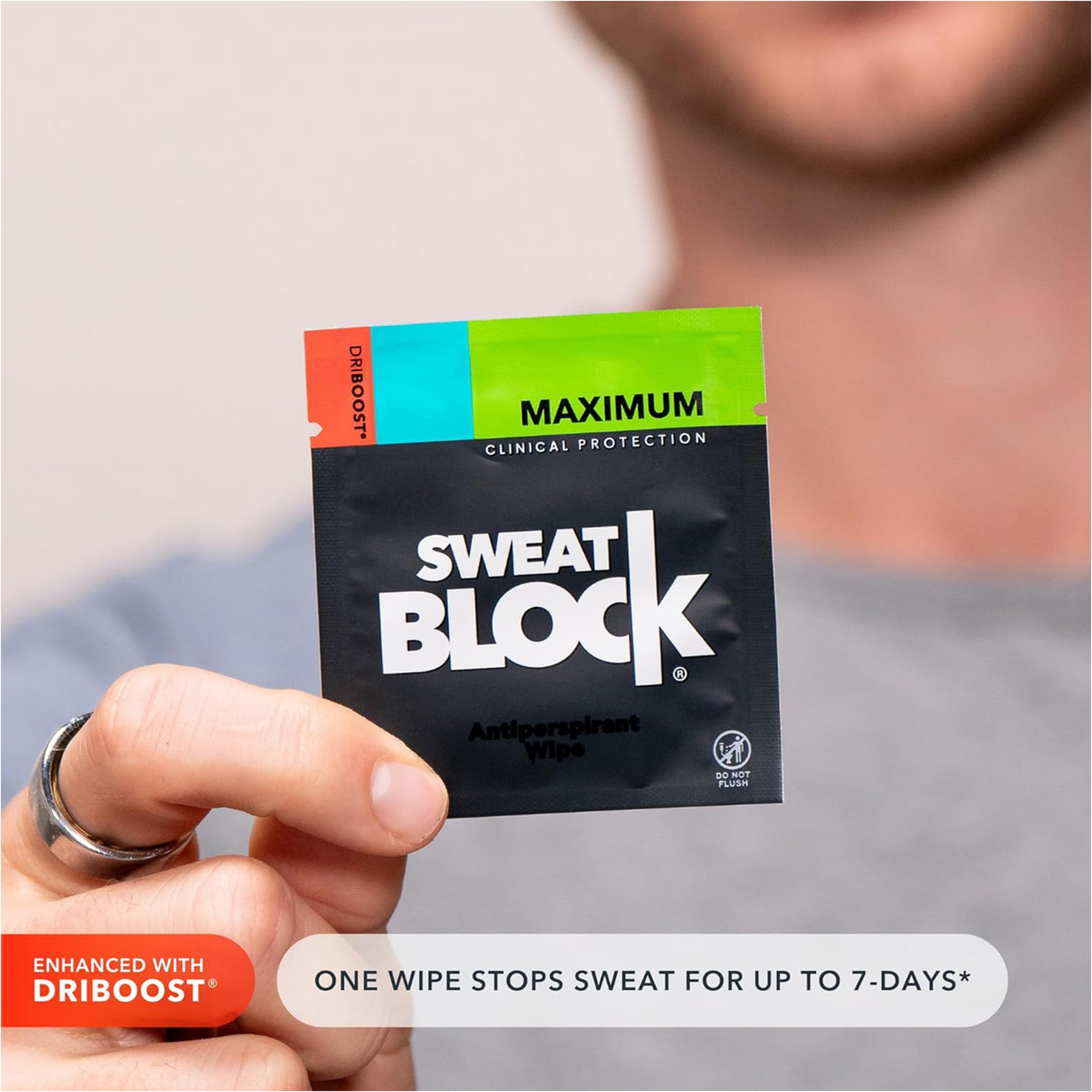 Sweet Block Deodorant Wipes
