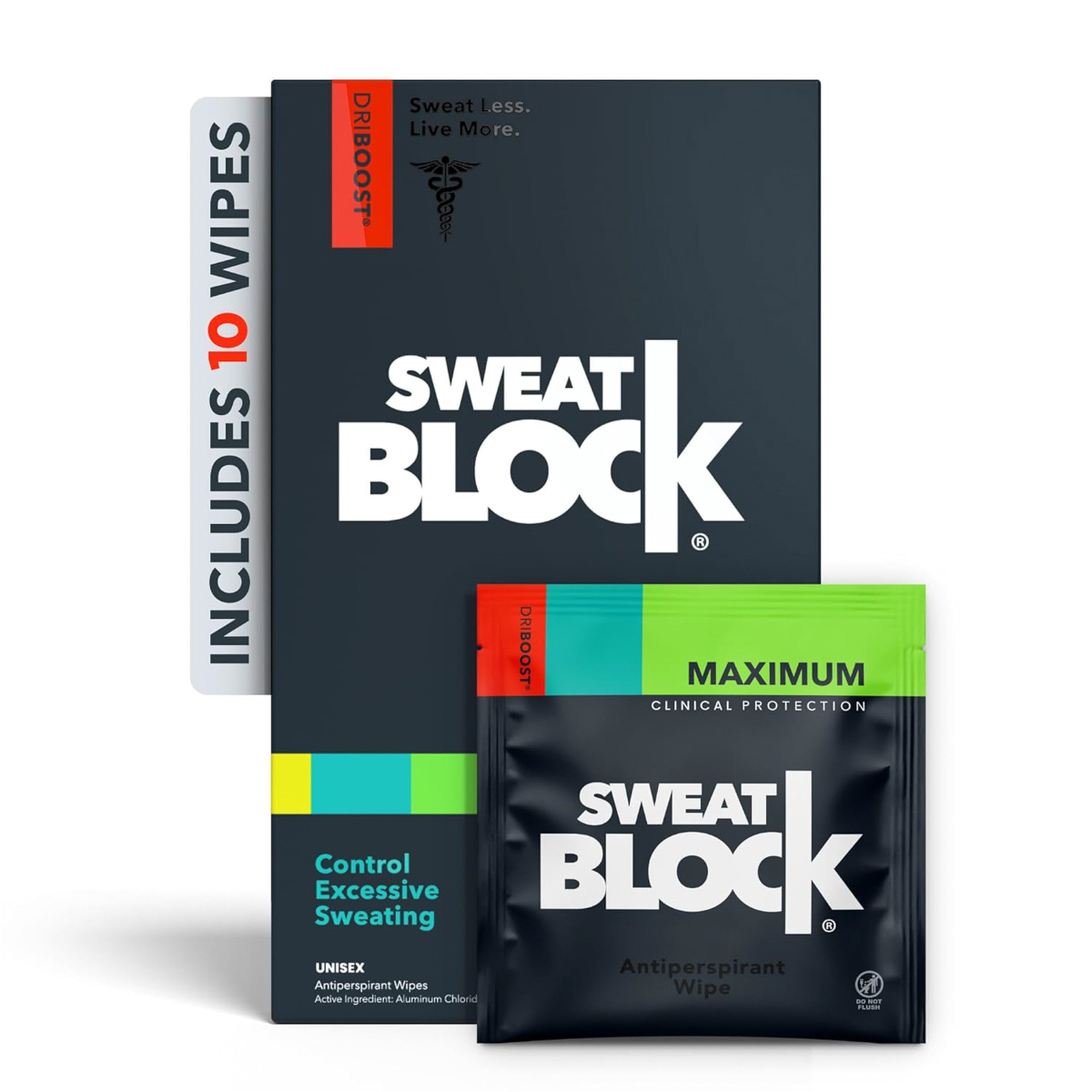 Sweet Block Deodorant Wipes