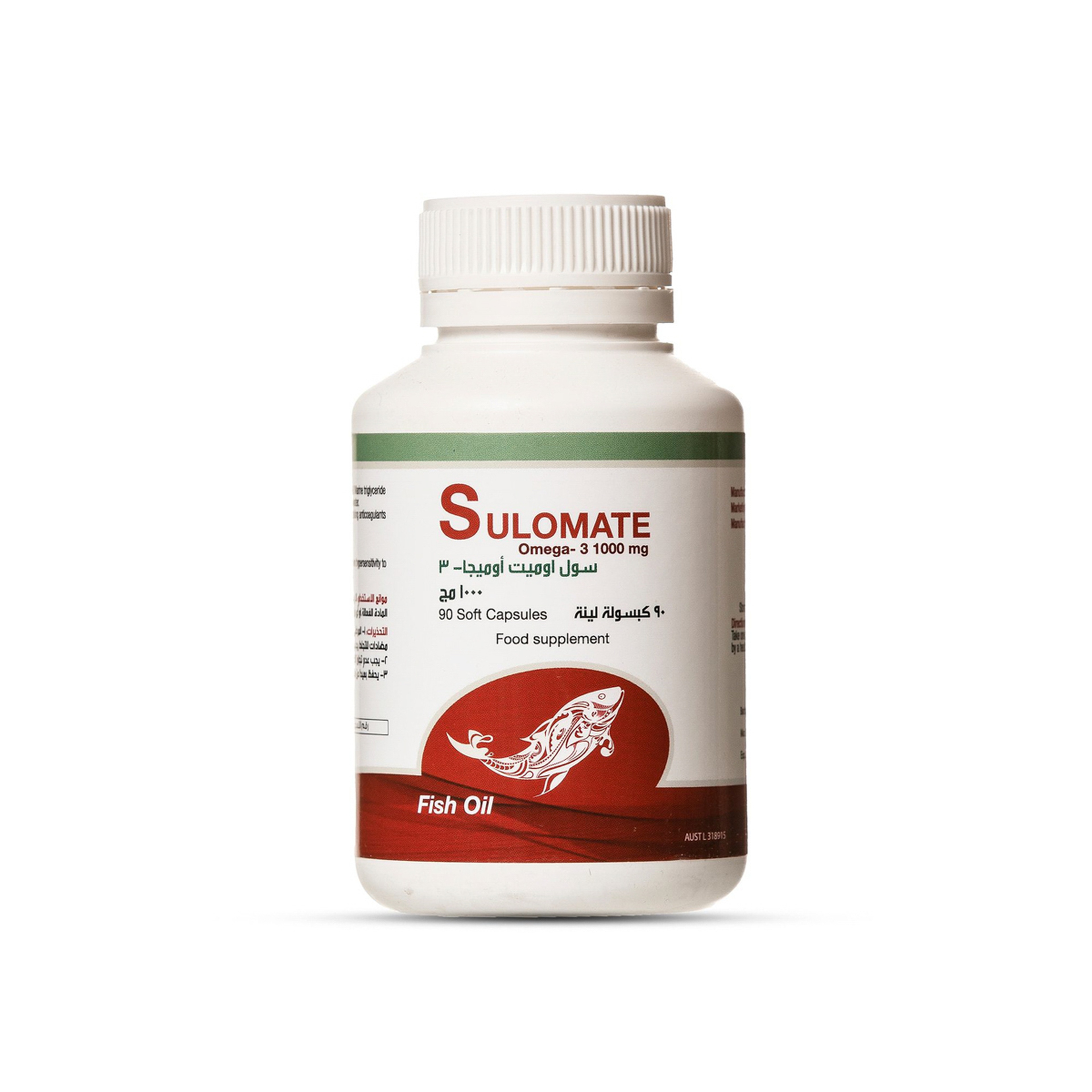 Sulomate Omega-3 1000Mg 90 Soft Capsule