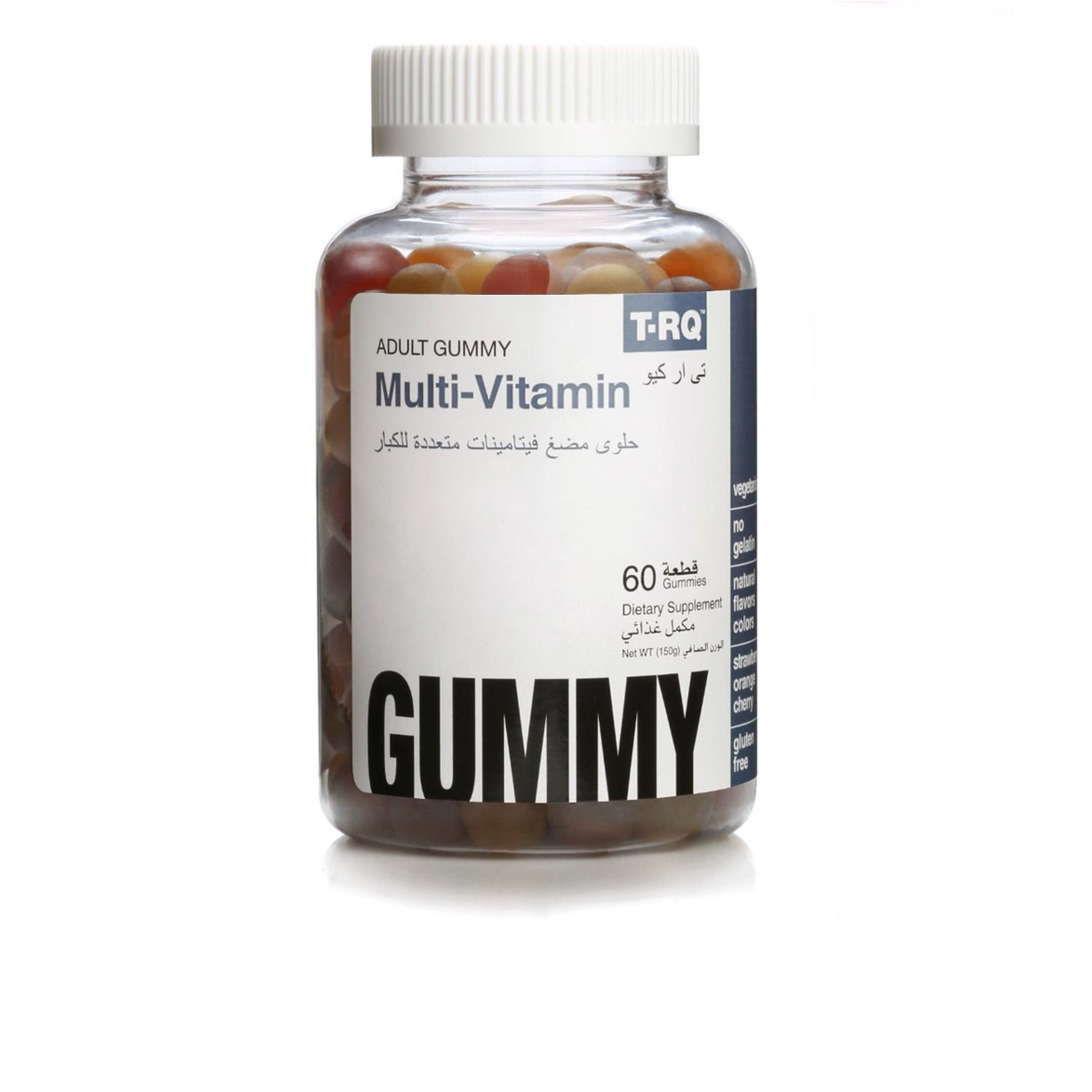 تي آر كيو متعدد الفيتامينات للبالغين 60 جاميز