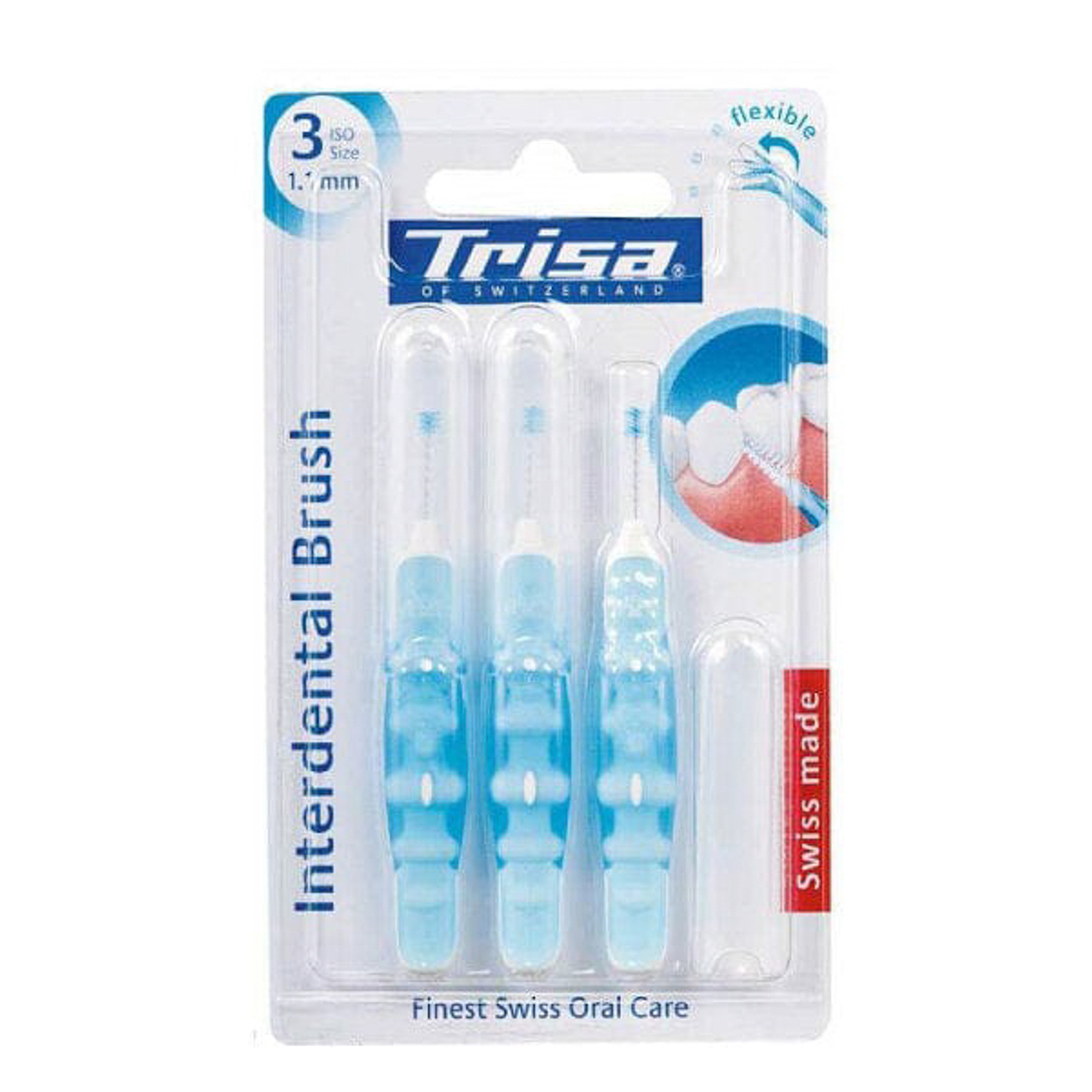 تريزا فرش بين اسنان مرن 3 قطع