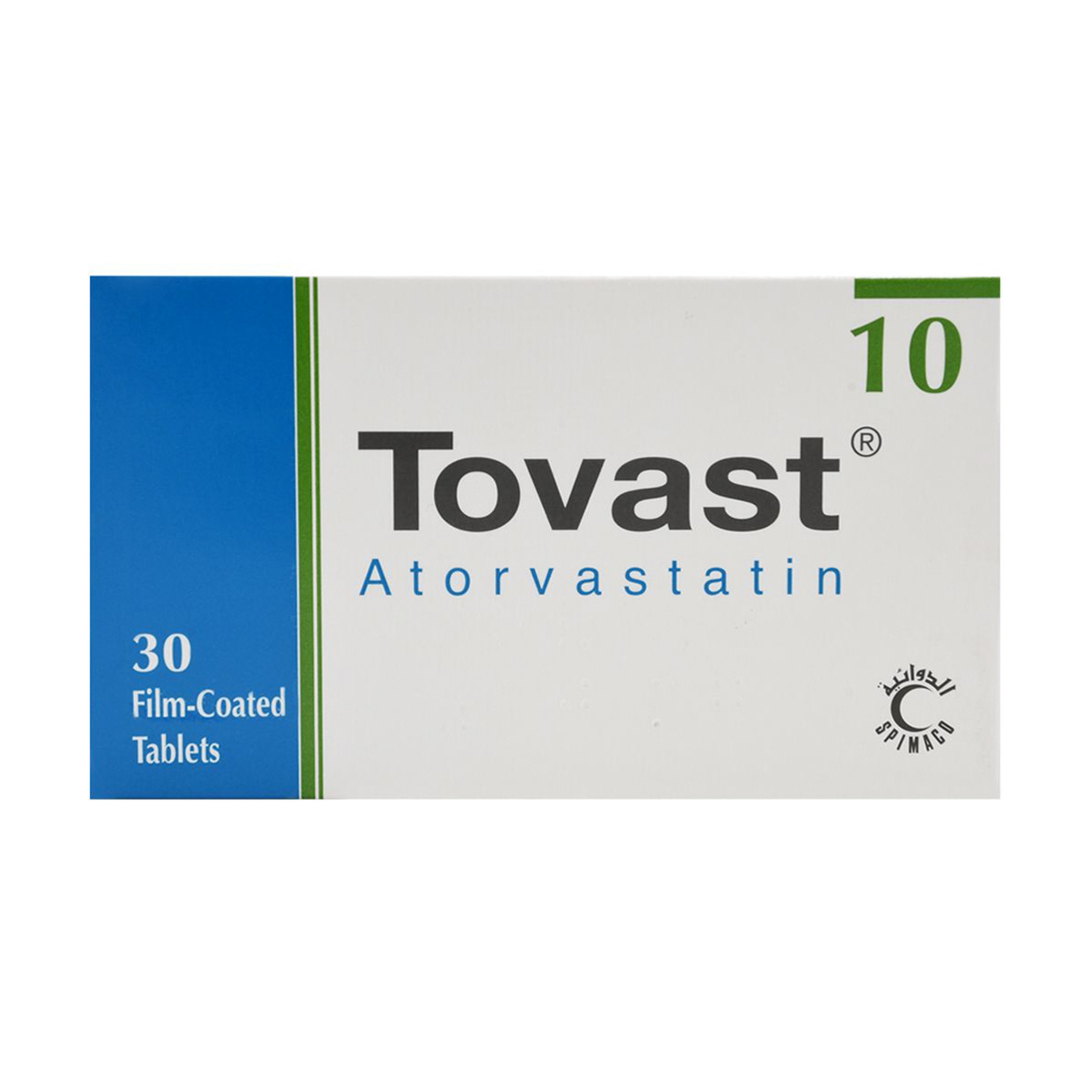 Tovast 10 Mg - 30 Film Coatedtablets