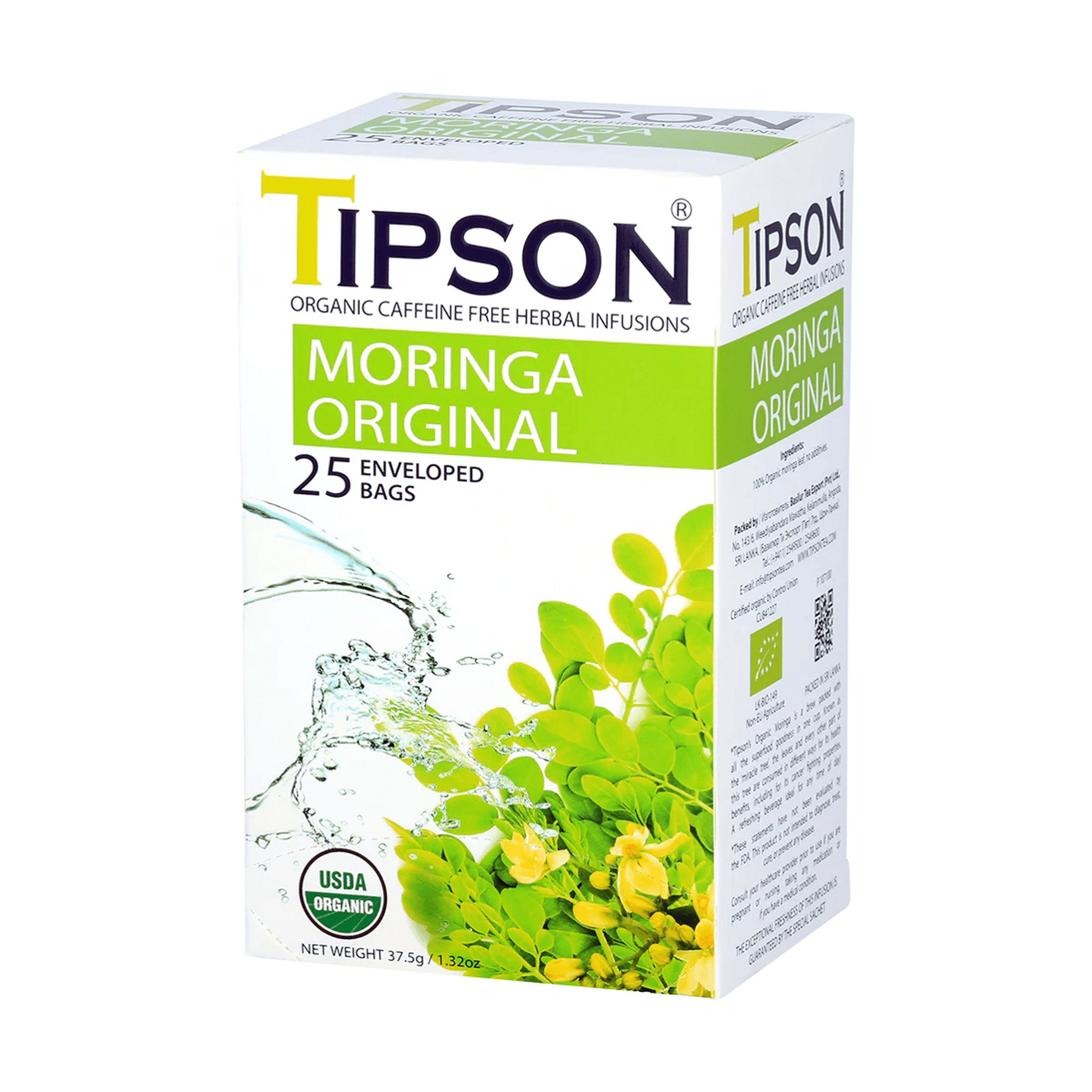 Tipson Organic Moringa 25 Bag