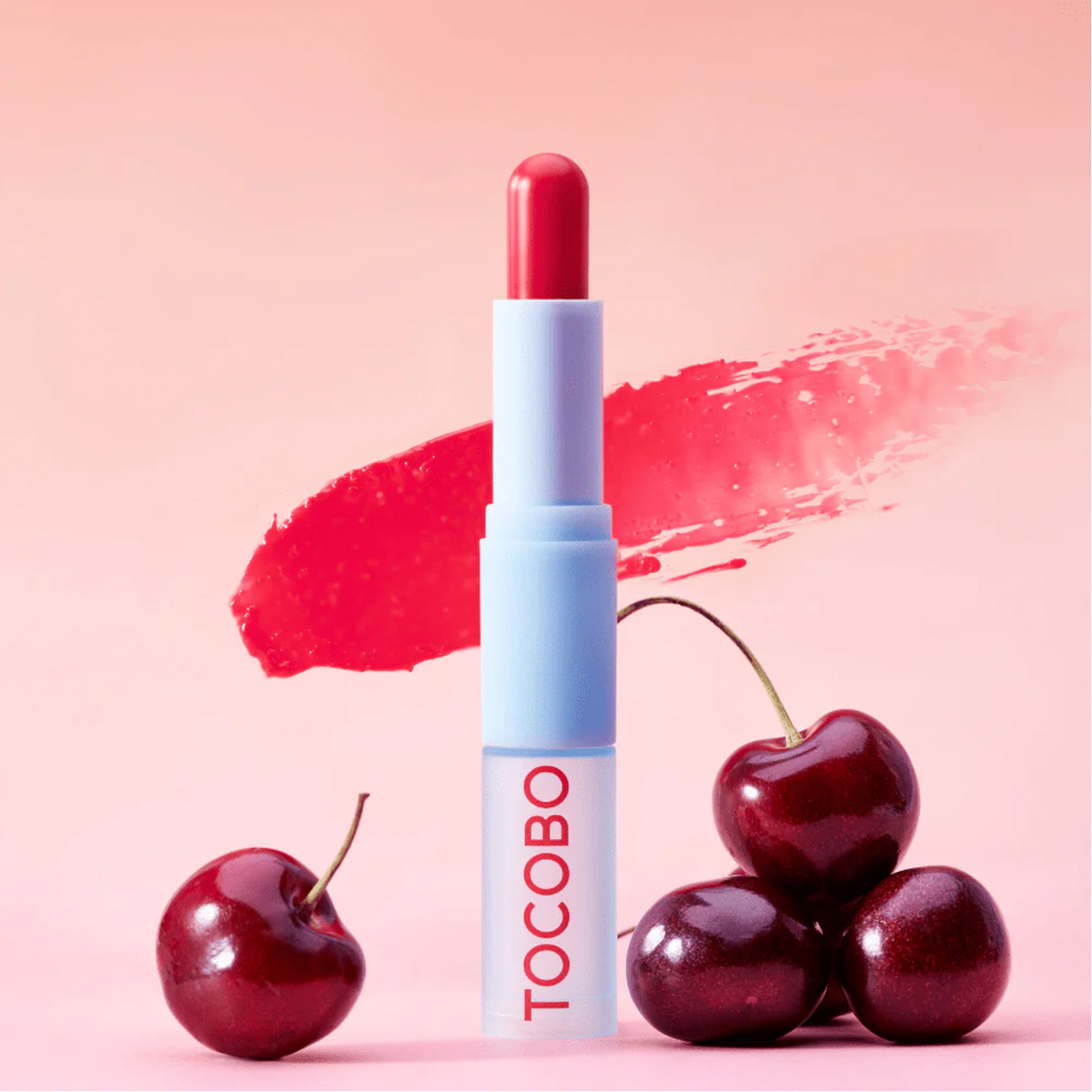 Tocobo Glass Tinted Lip Balm Flush Cherry - 3.5G