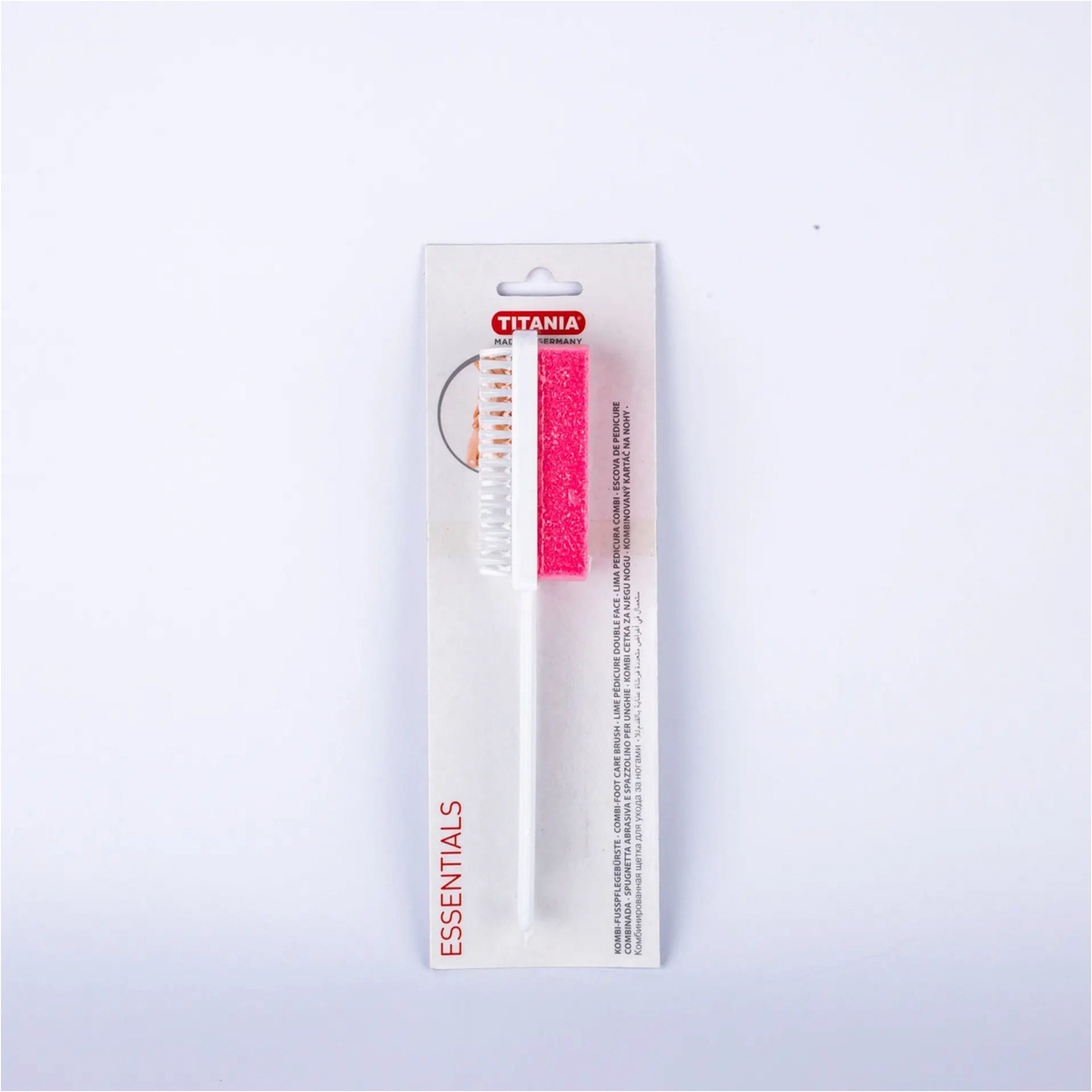 تيتانيا حجر خفاف مع فرشة أظافر