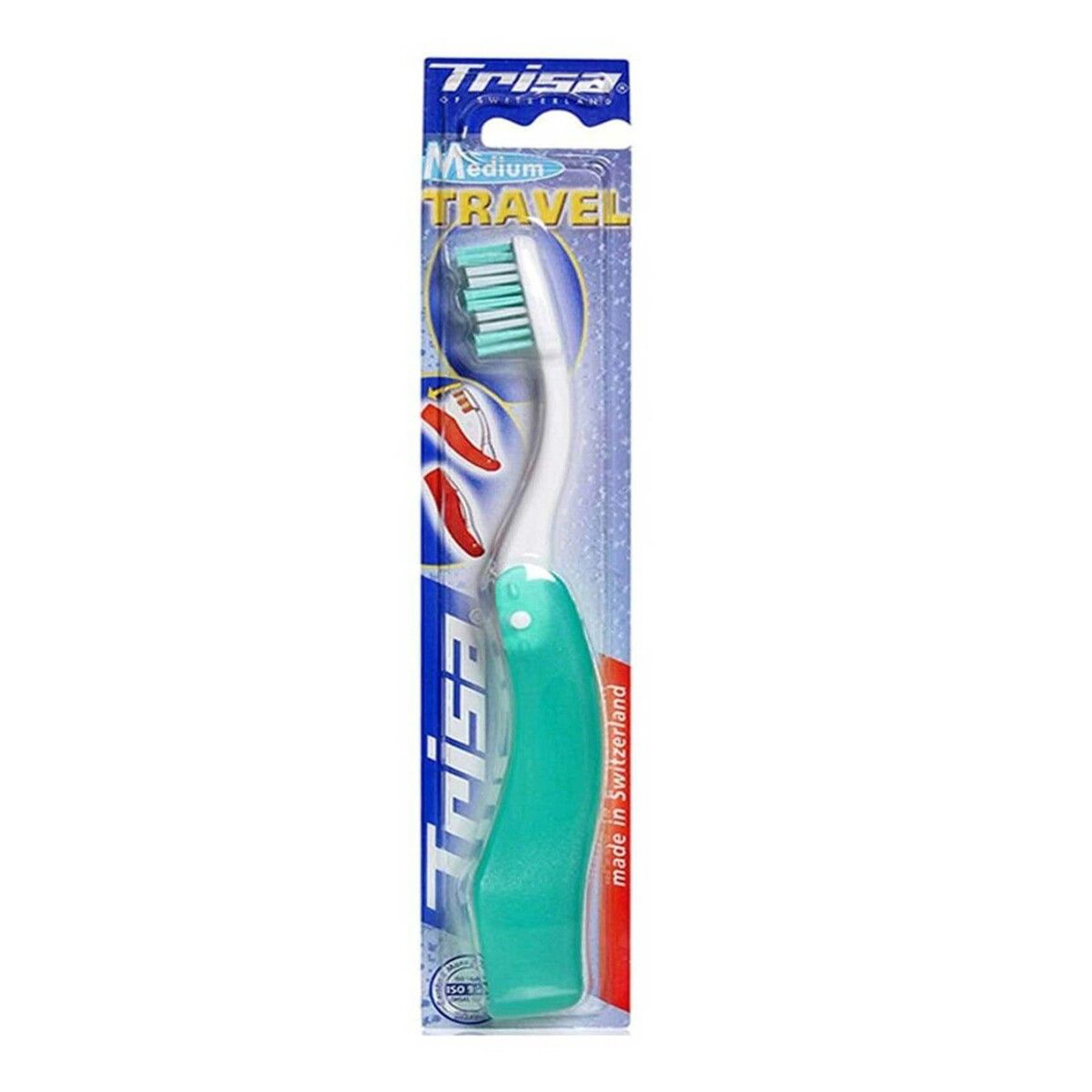 تريزا فرشاة اسنان للسفر وسط