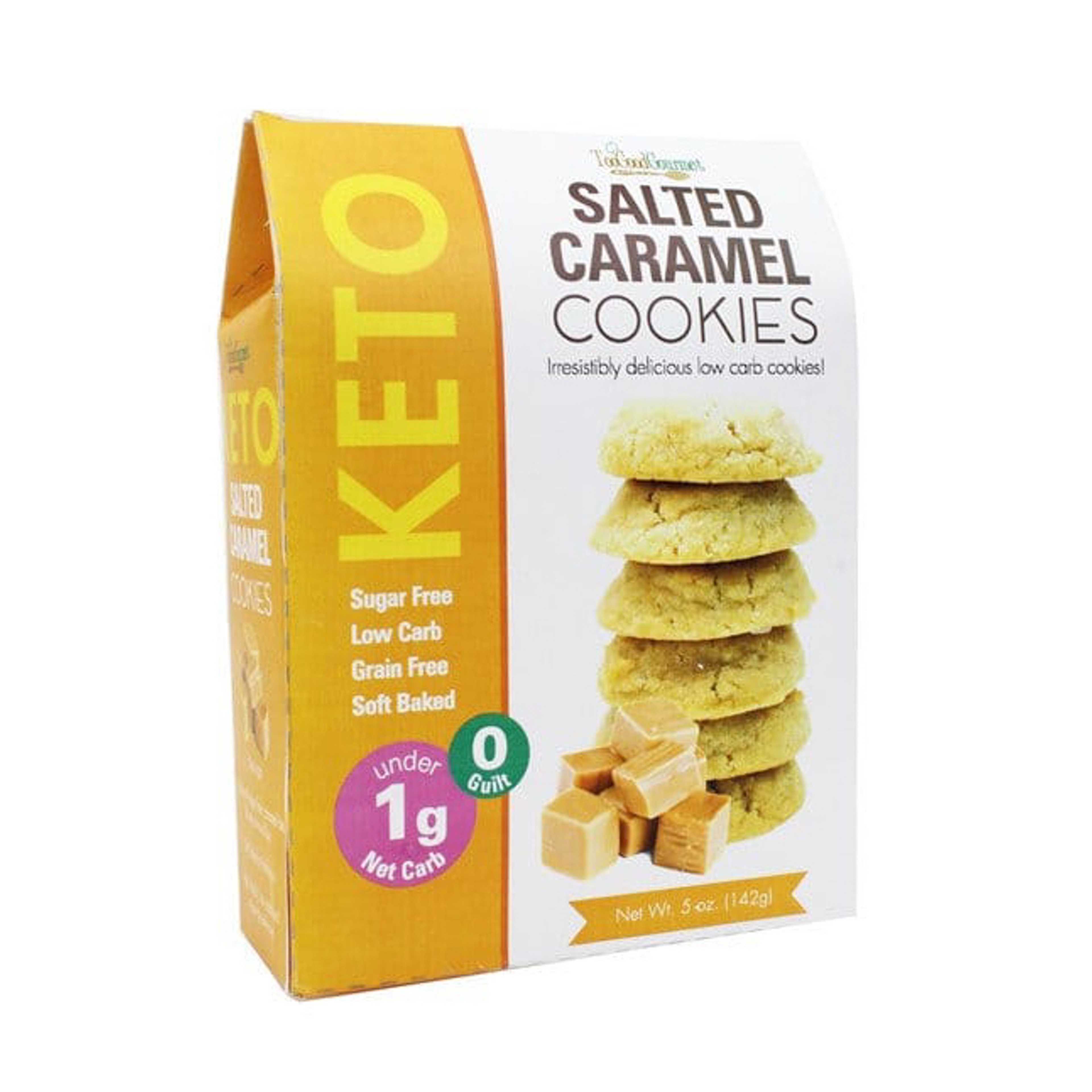 Too Good Gourmet Keto Salted Caramel Cookies 142G
