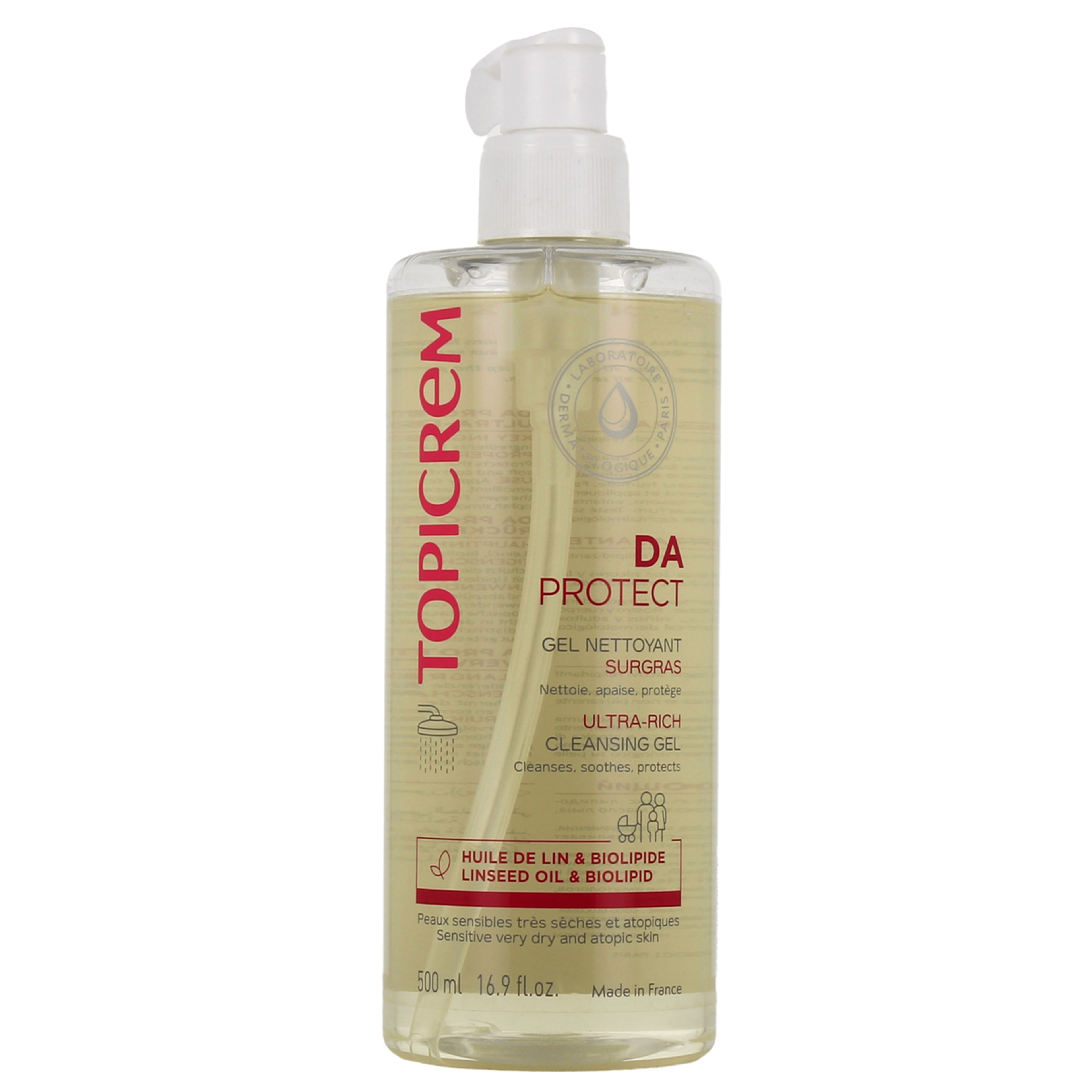 توبيكريم غسول للجسم والوجه 500 مل