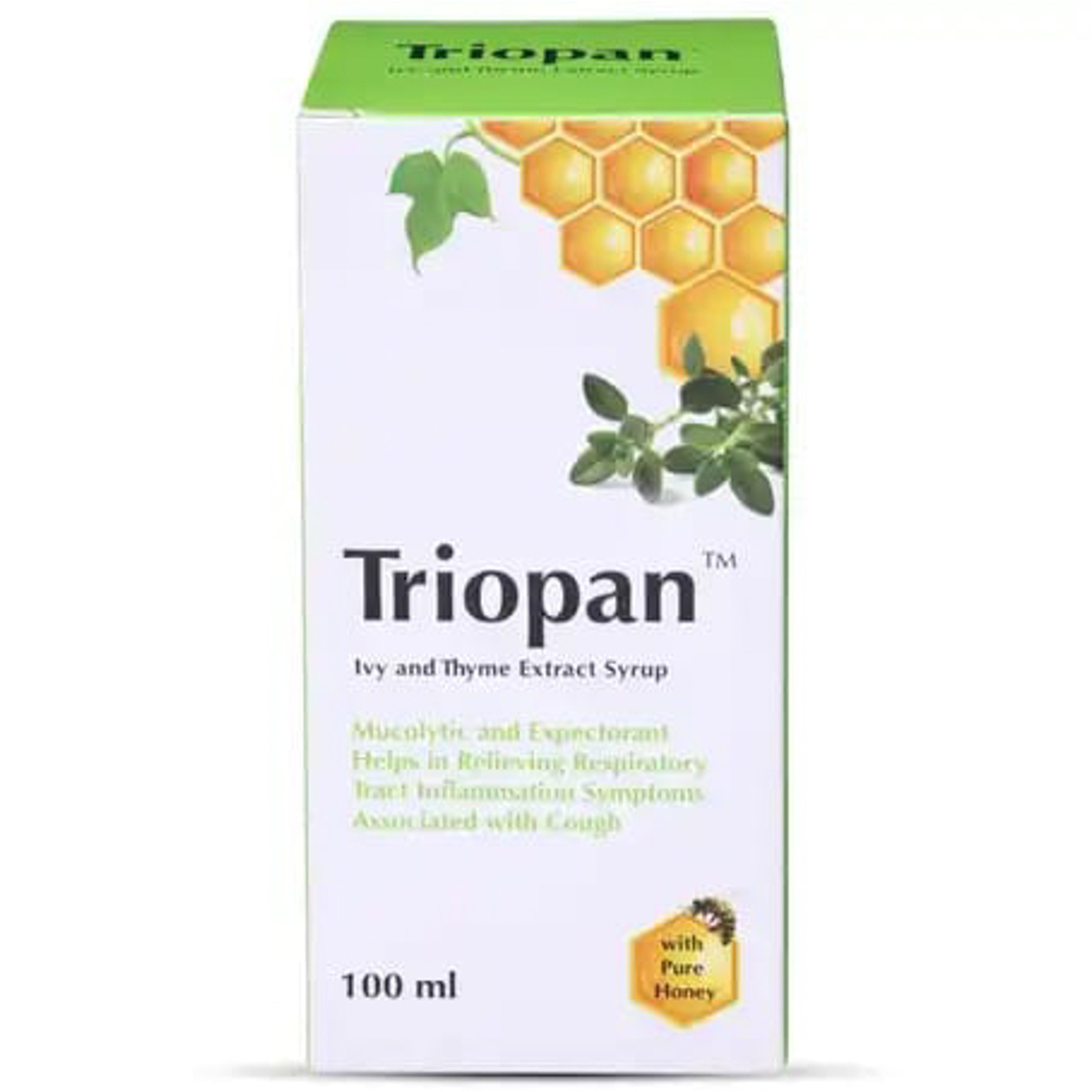 Triopan Syrup, Relieves Cough - 100 Ml