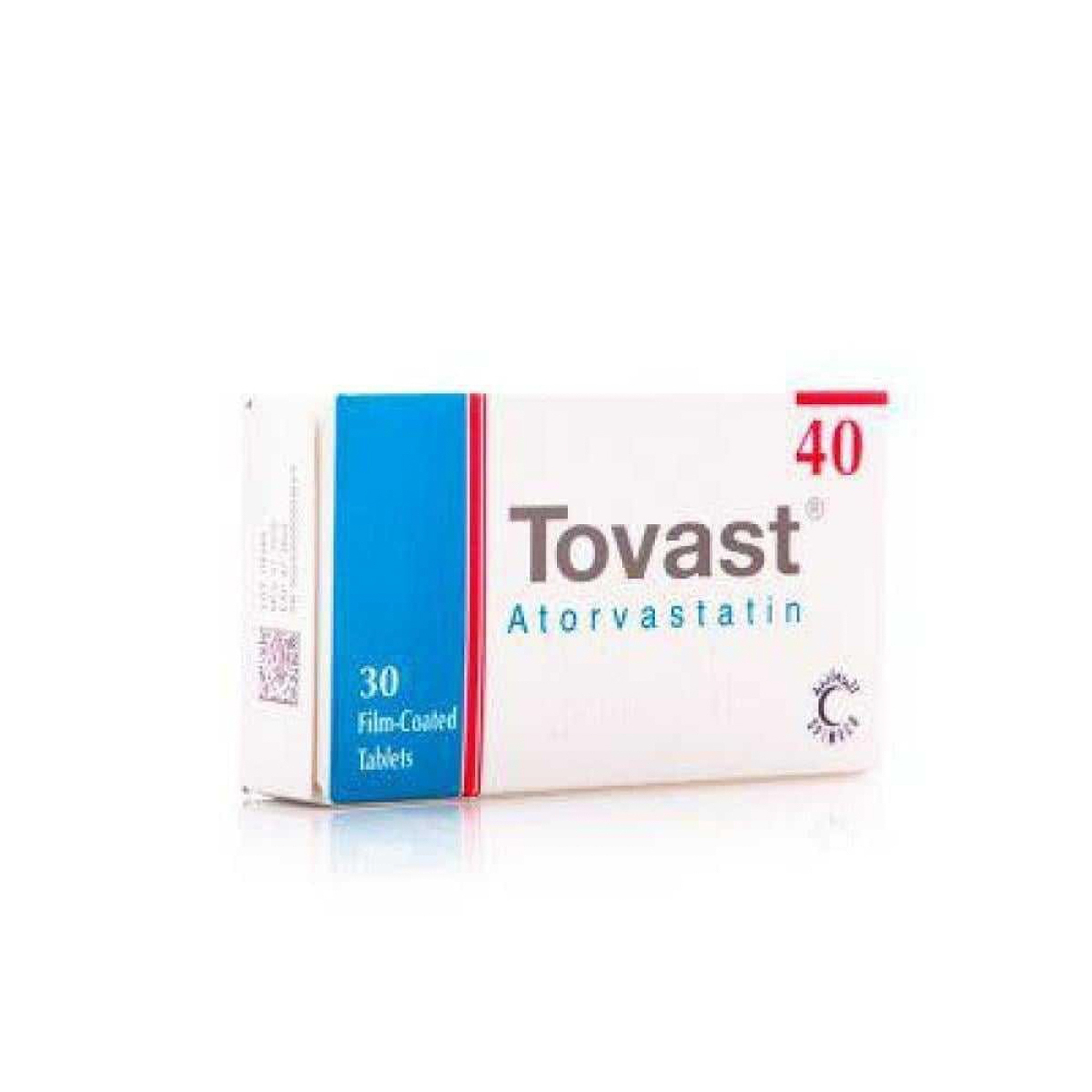 Tovast 40 Mg 30 Tab