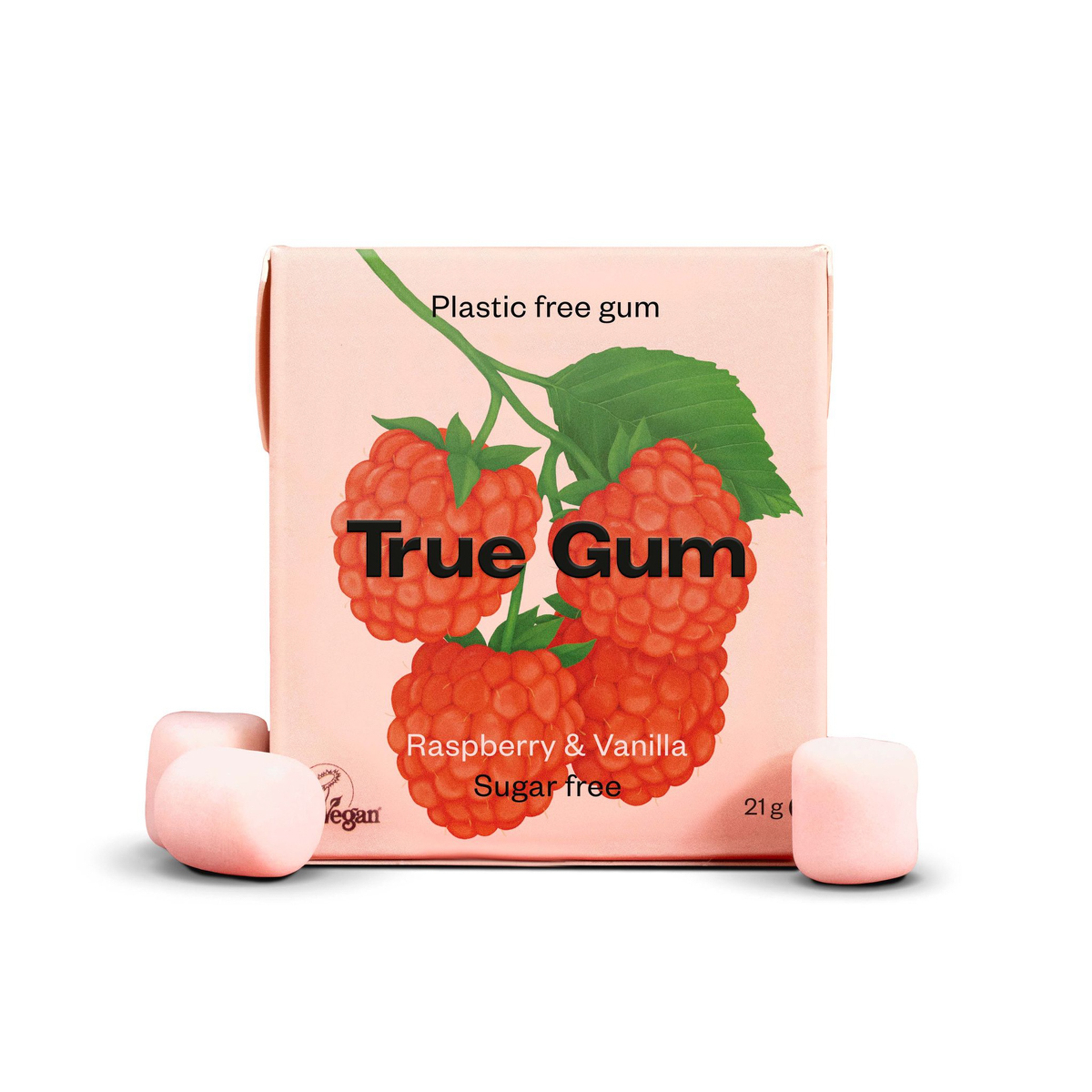 True Gum - Gum Raspberry & Vanilla Gum 21G
